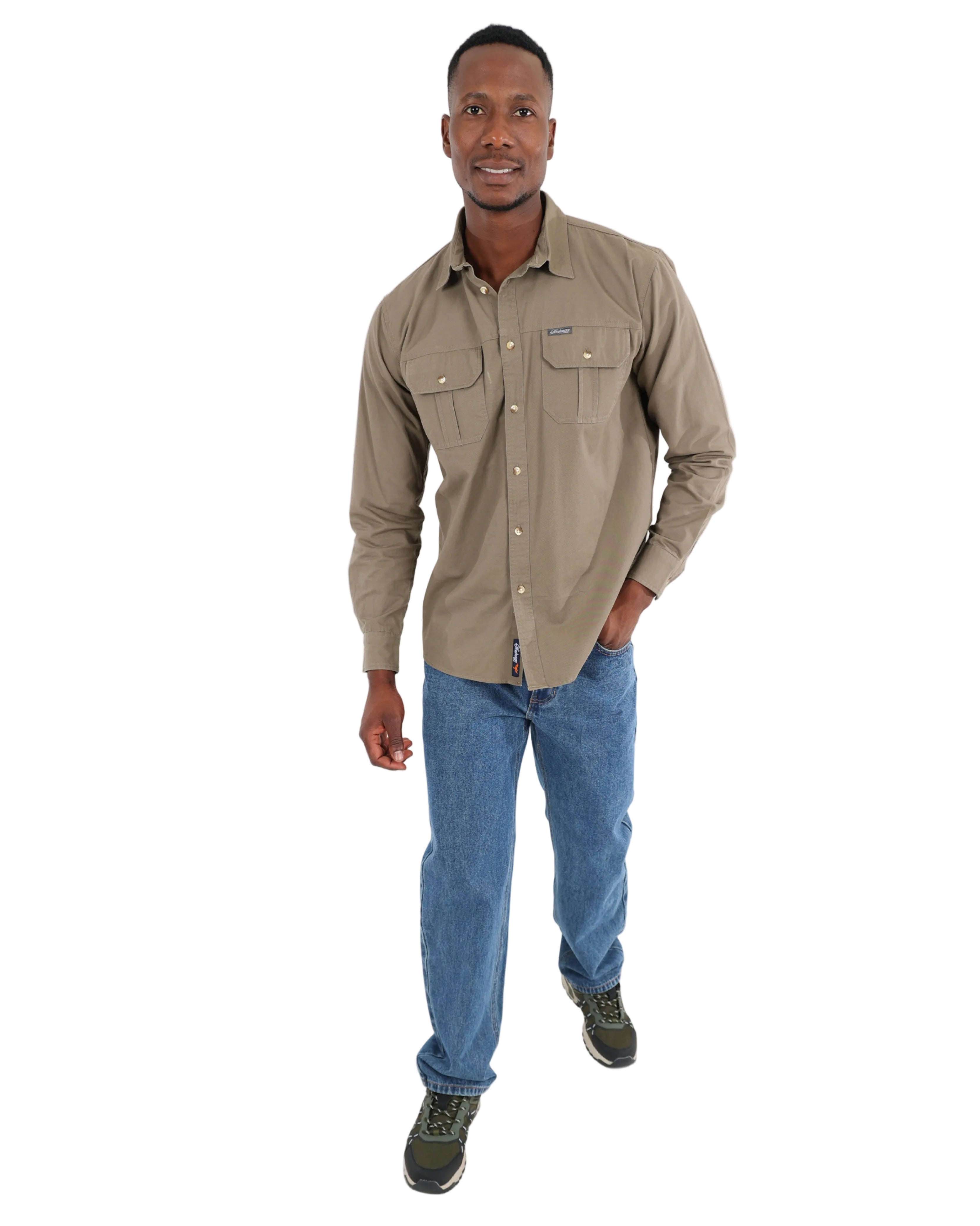 Okavango Regular Fit Stonewash Denim Jeans