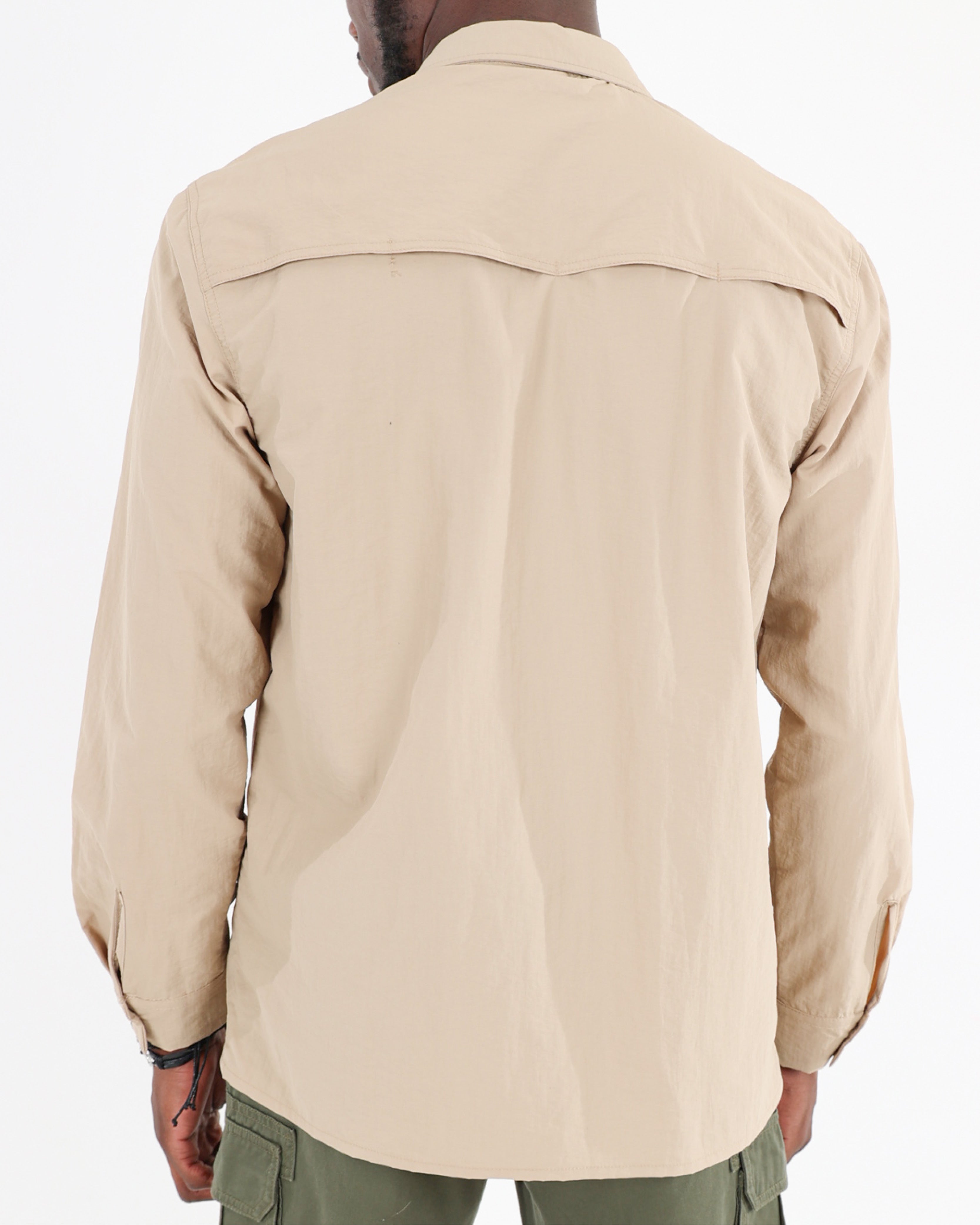 Stone Long Sleeve Outdoor Nylon Shirt