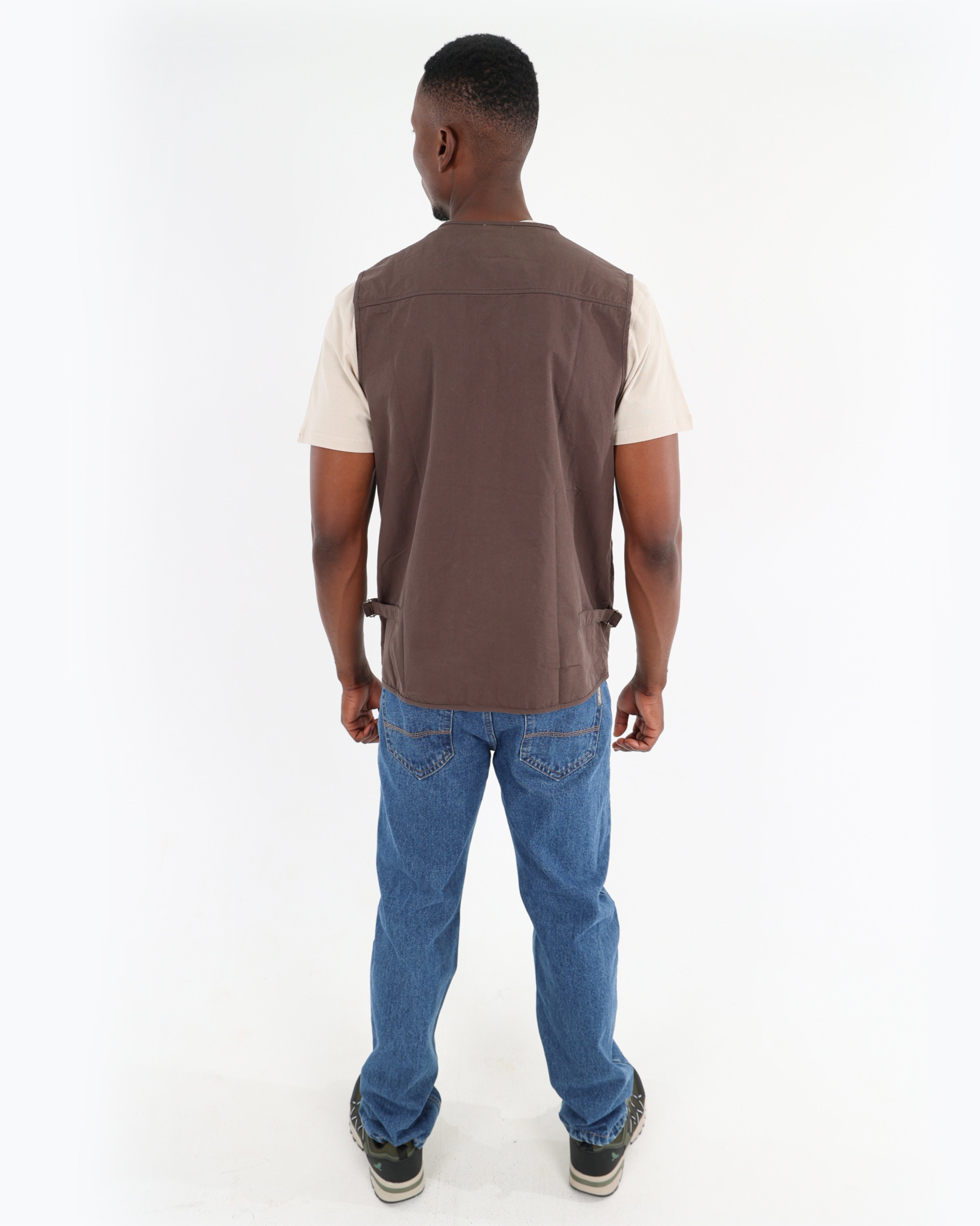 Sleeveless Multi Pocket Fishing Jacket