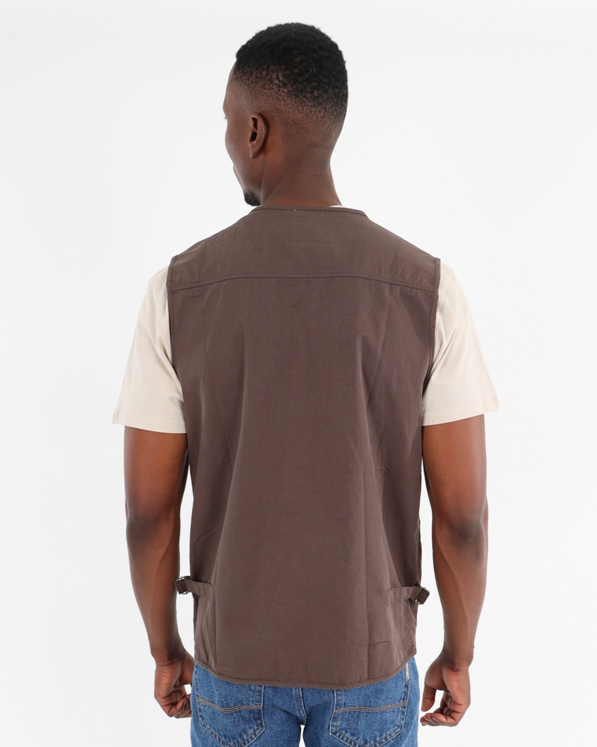 Sleeveless Multi Pocket Fishing Jacket