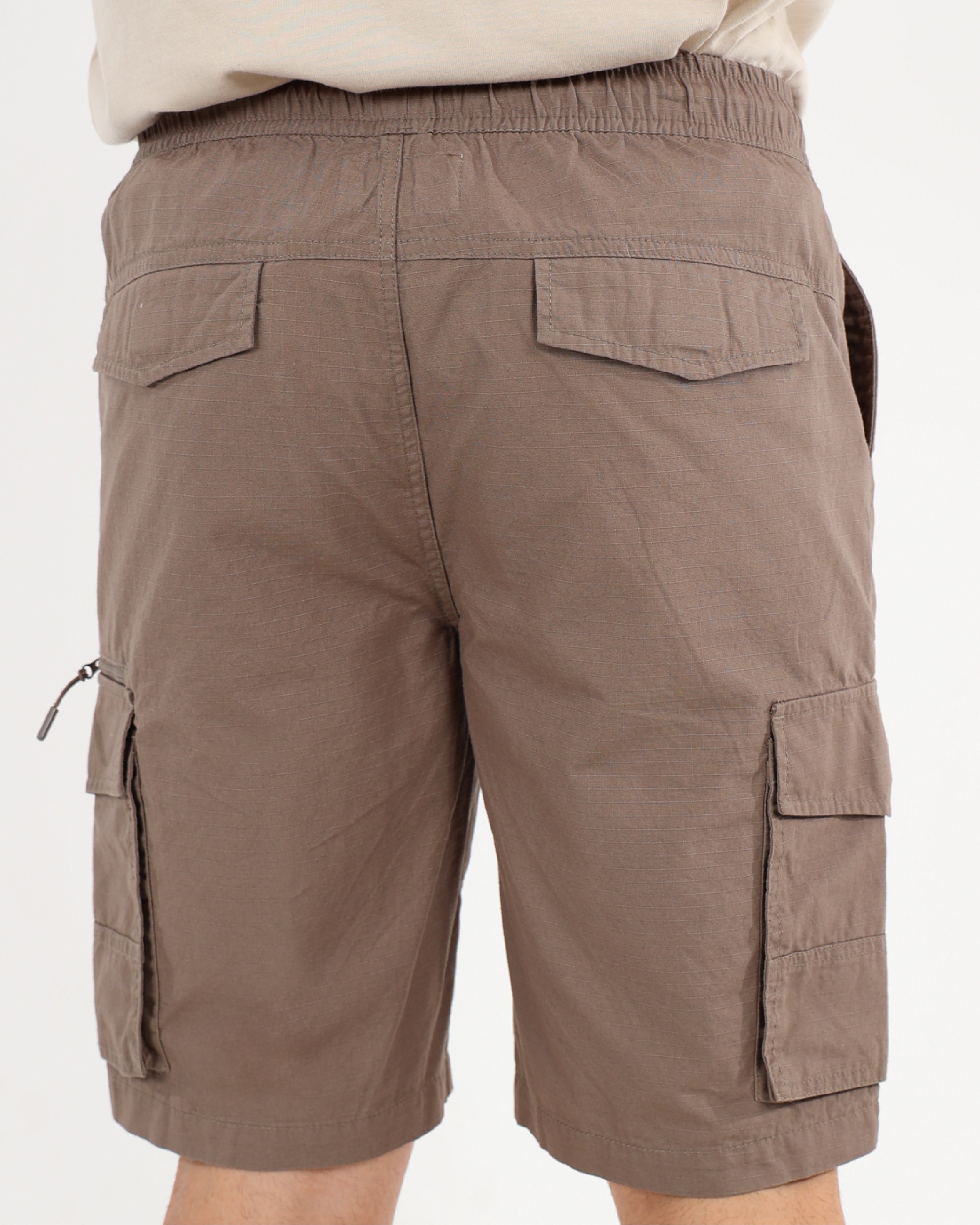 Taupe Outdoor Cargo Shorts