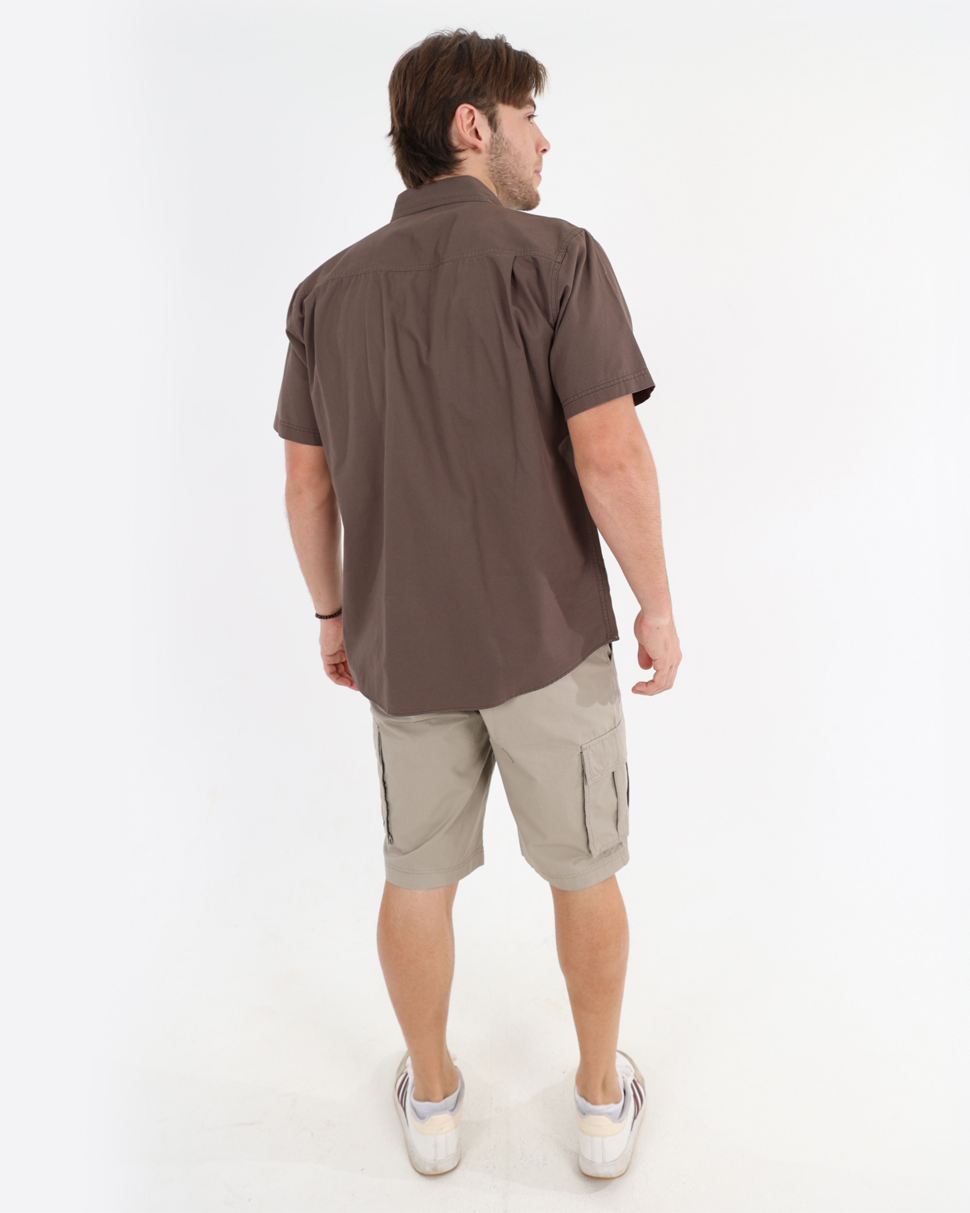Outdoor Taupe Ripstop Cargo Shorts