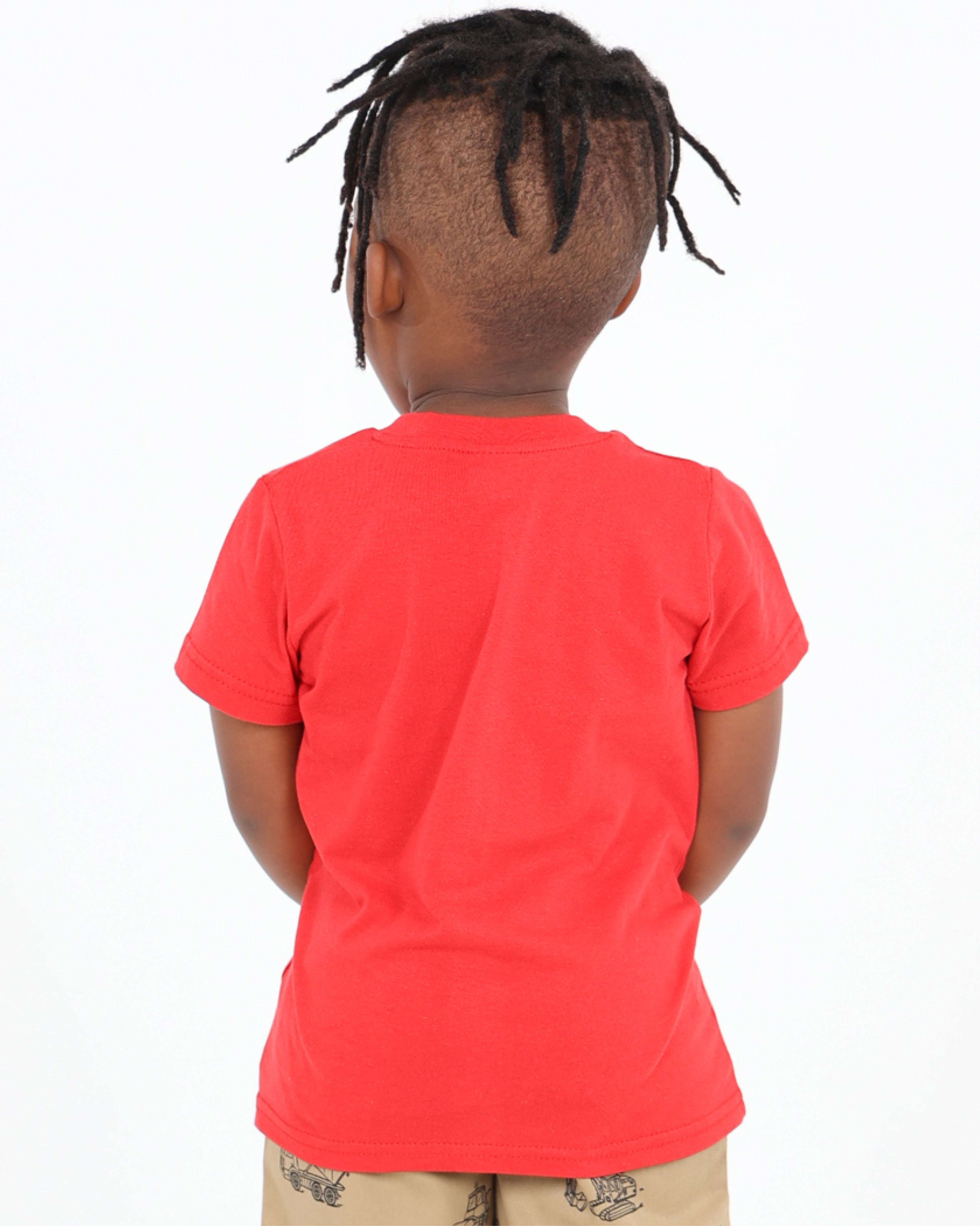 Embossed Truck Short Sleeve T-Shirt