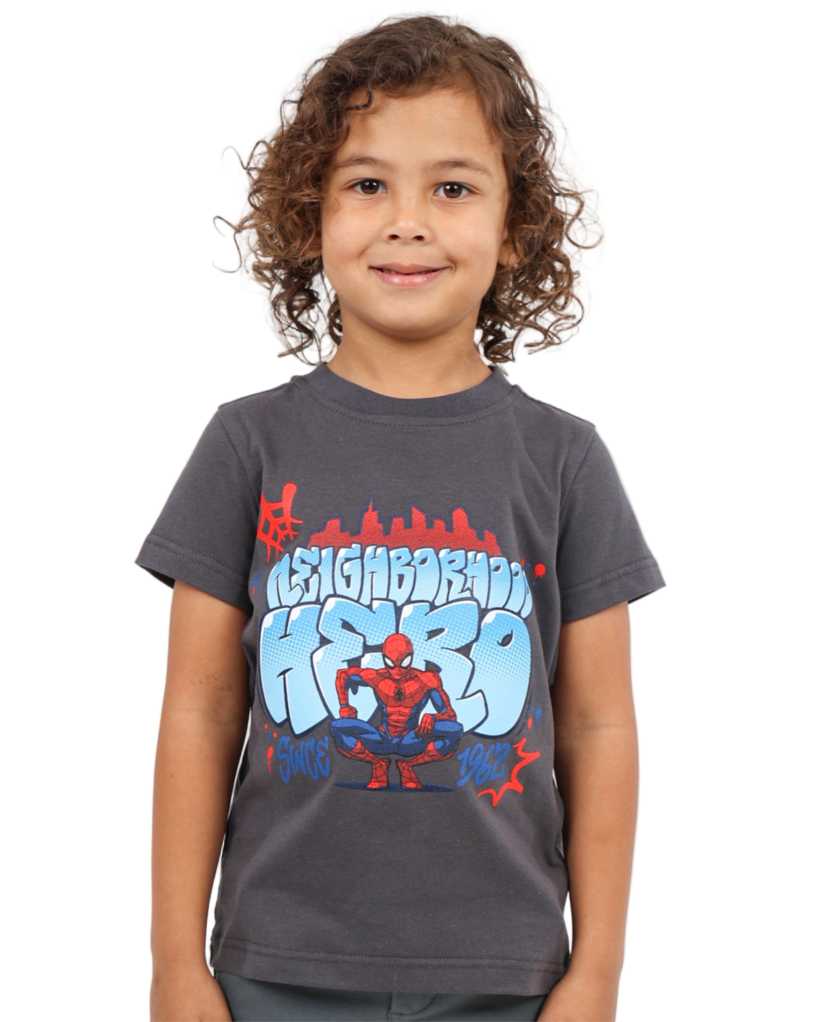 Short Sleeve Spiderman T-Shirt