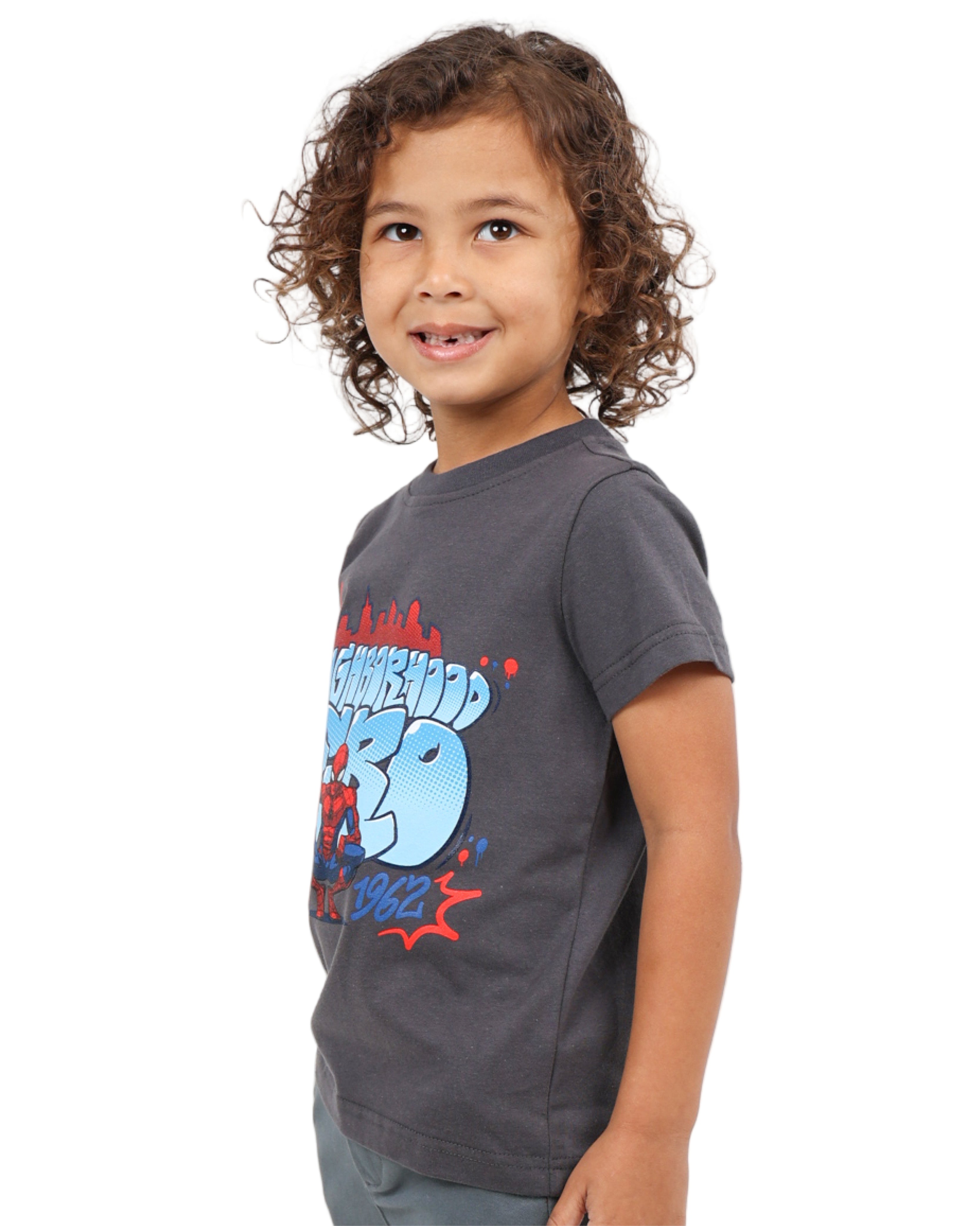 Short Sleeve Spiderman T-Shirt