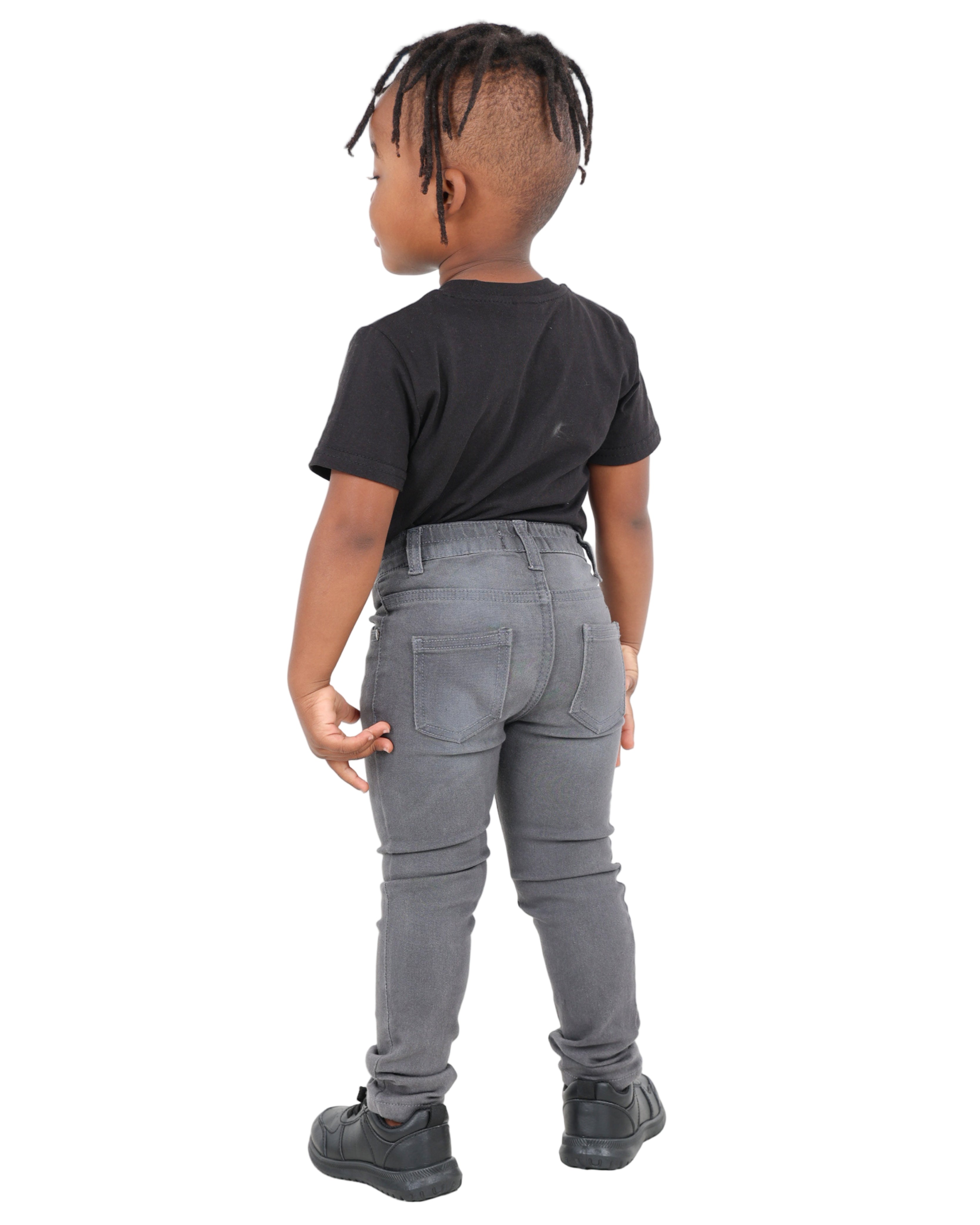 Grey Skinny Fit Denim Jeans