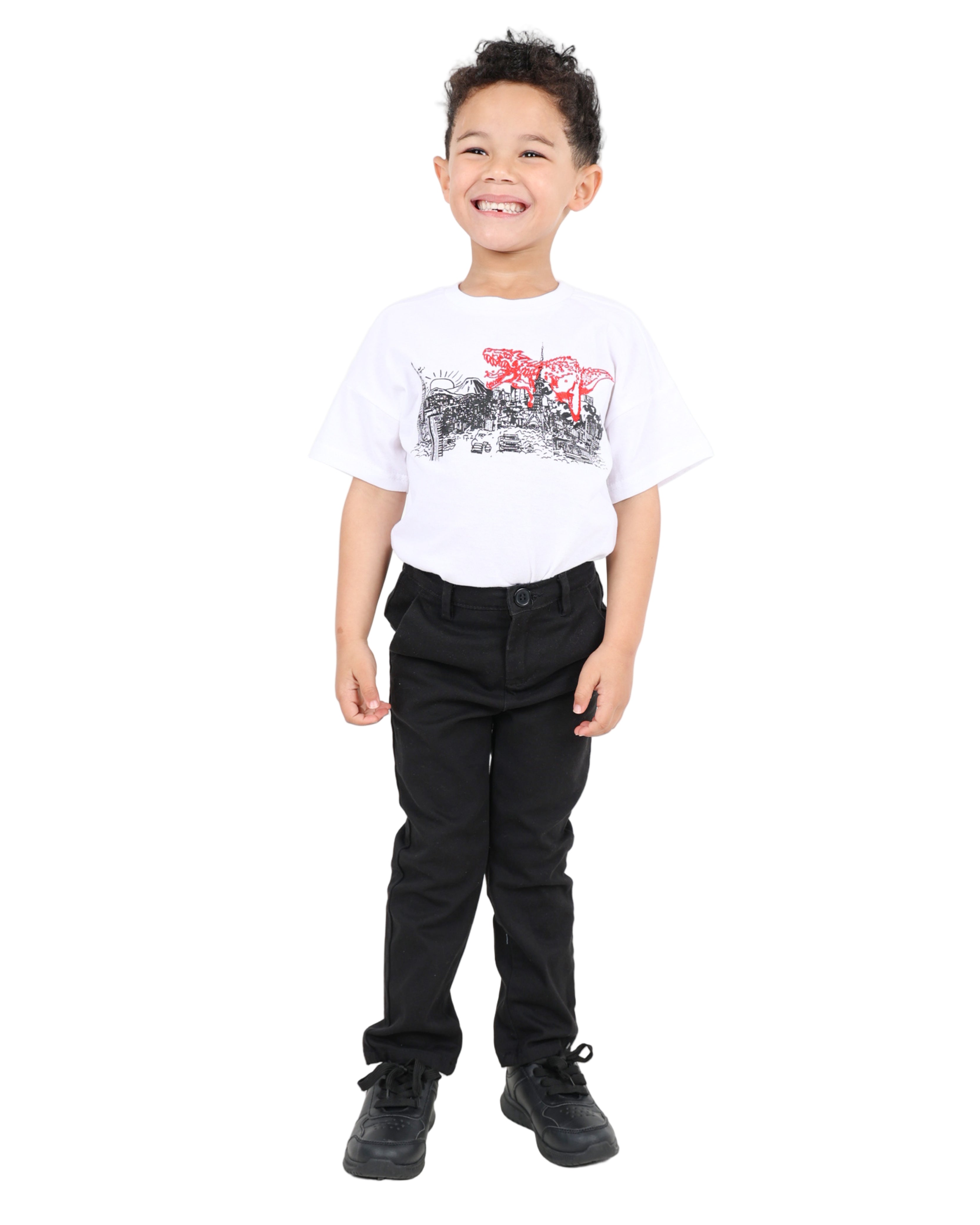 Black Slim Fit Chinos