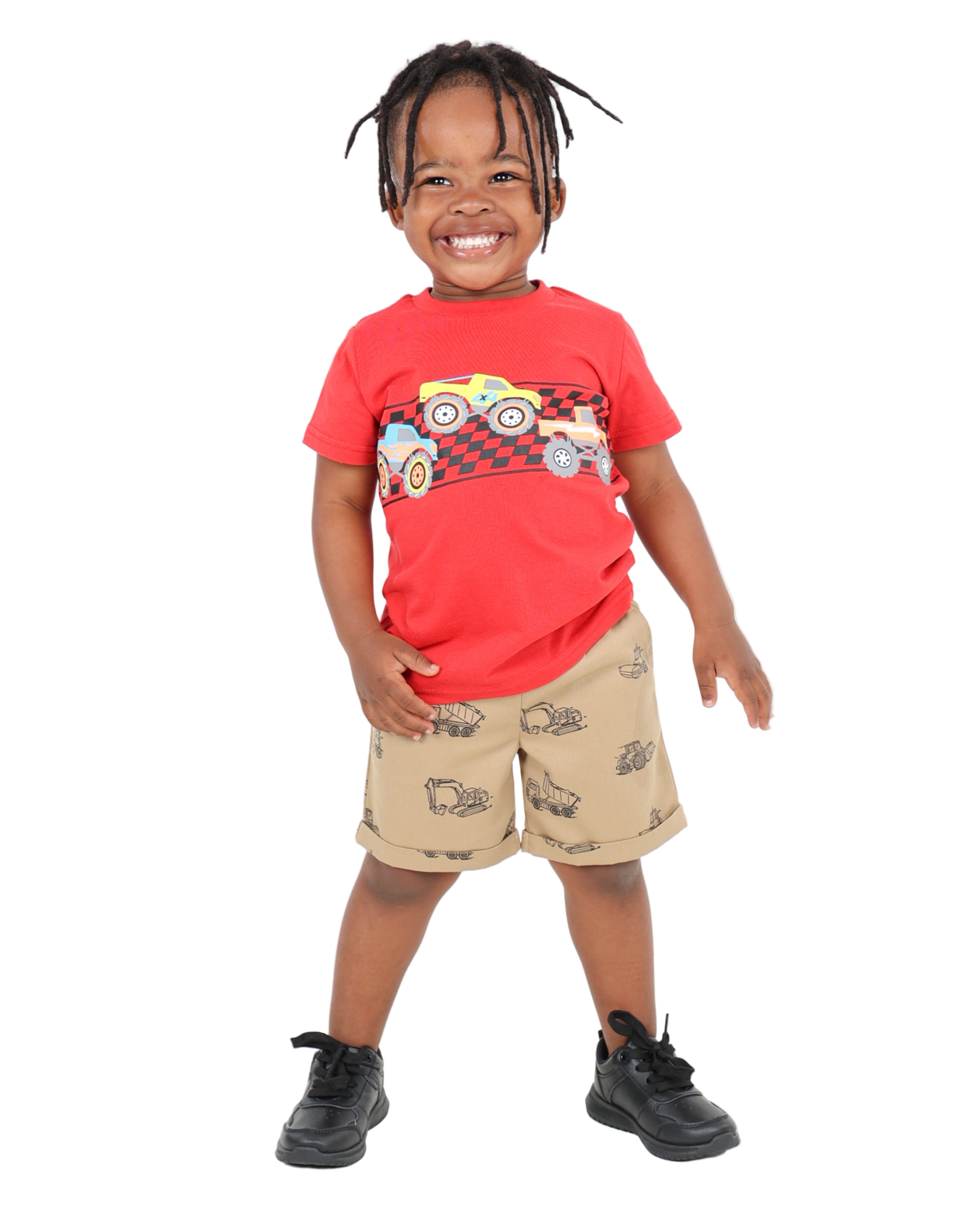 Construction Vehicles Shorts