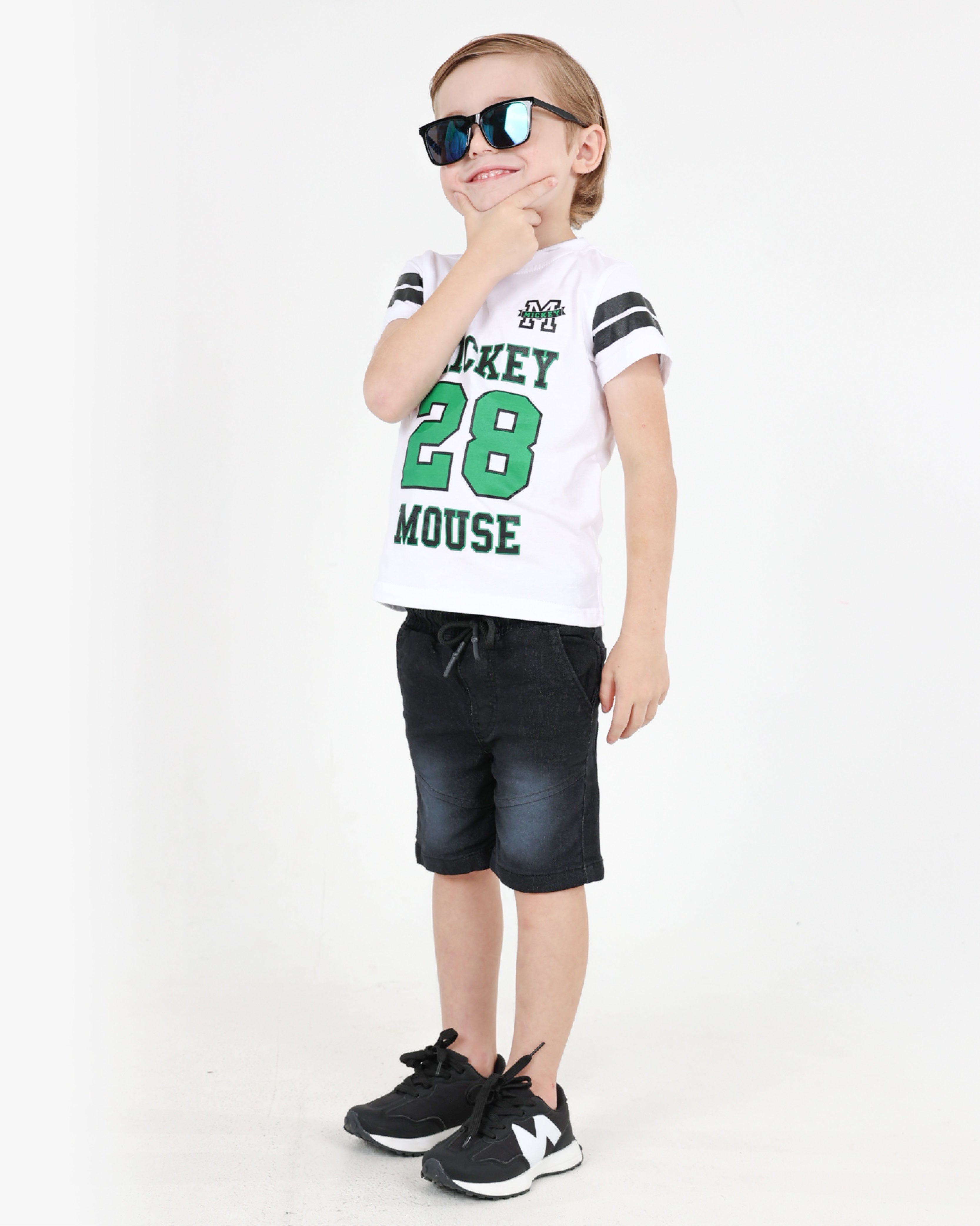 Short Sleeve Mickey Mouse T-Shirt