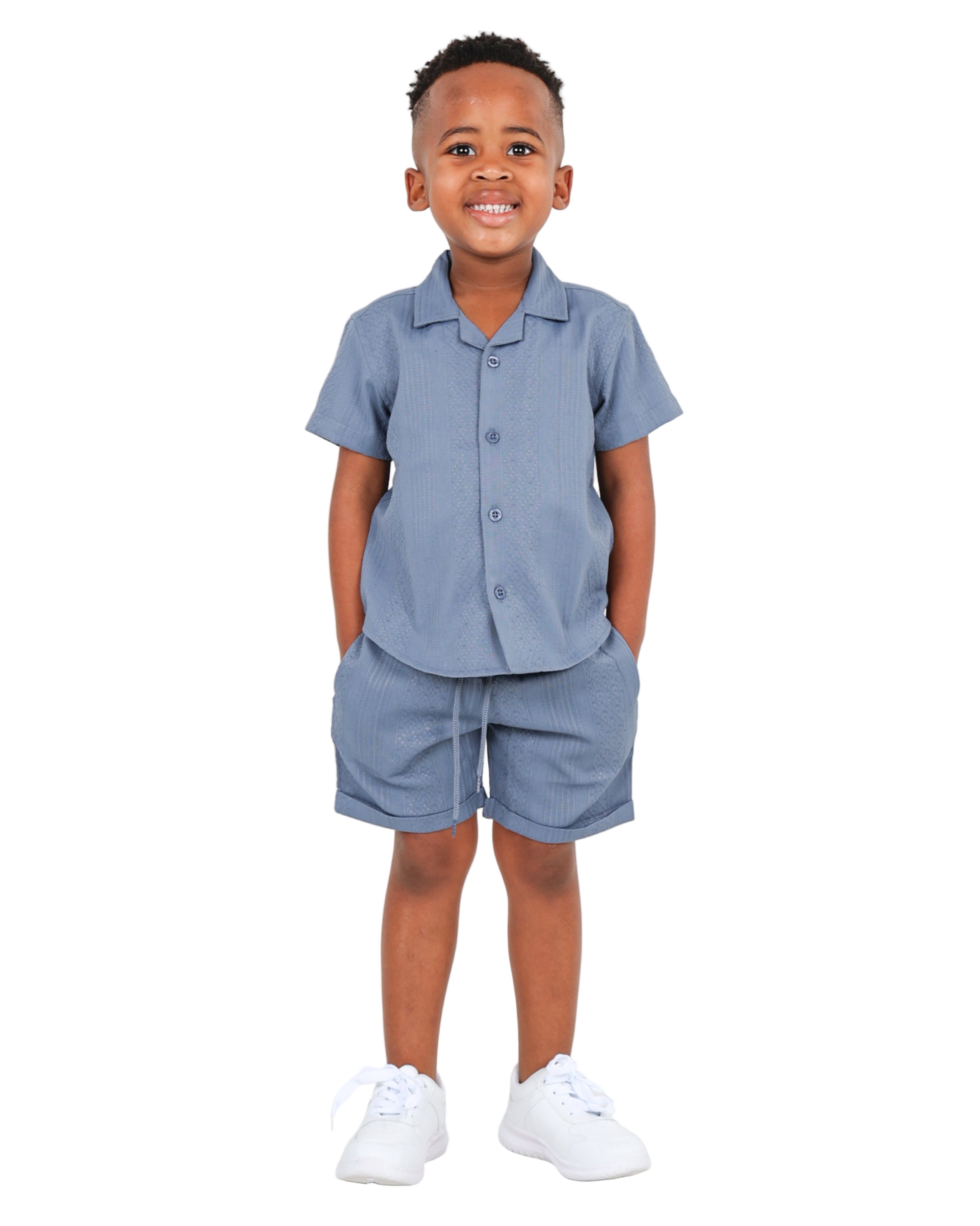 Variegated Jacquard Resort Shirt