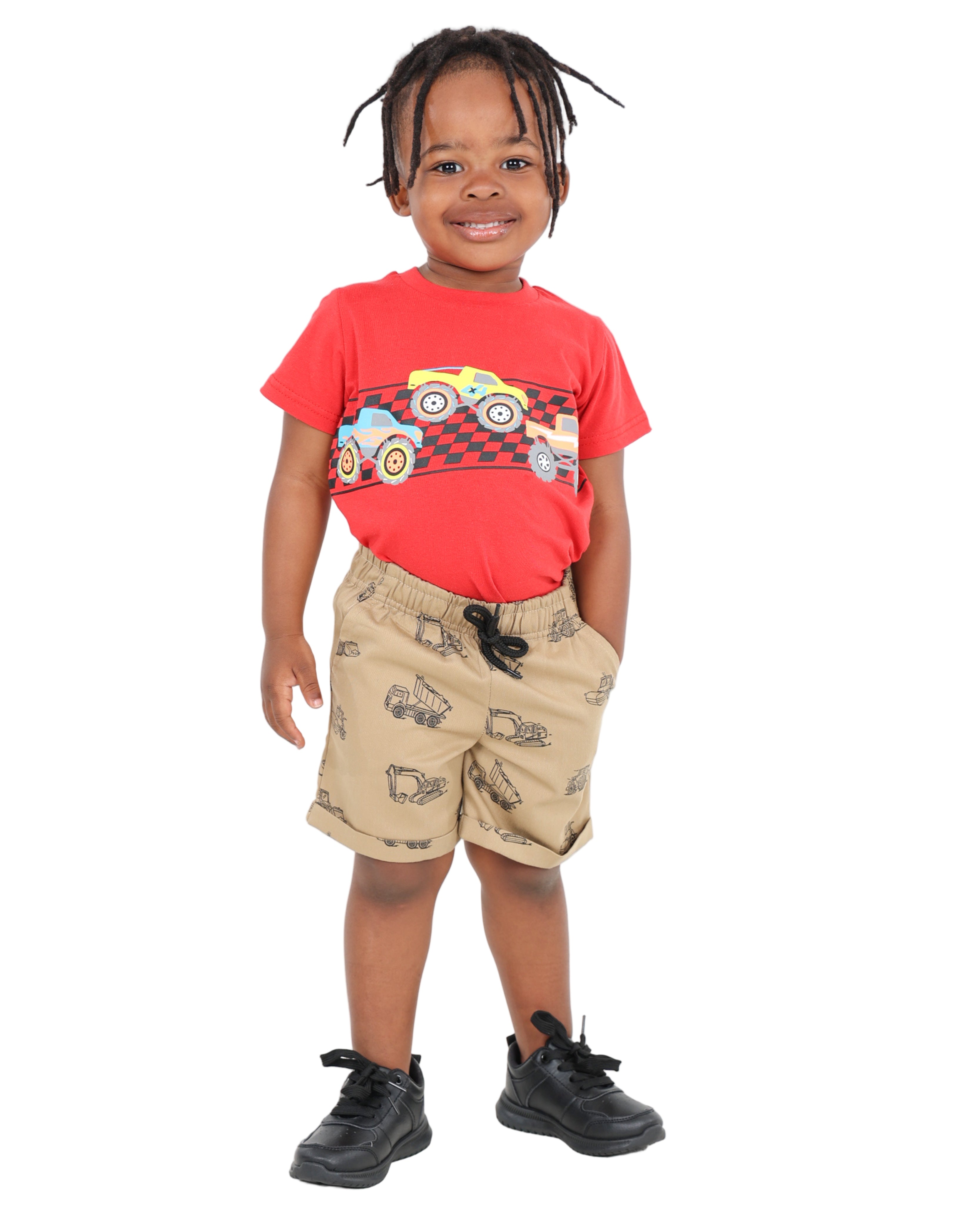 Construction Vehicles Shorts