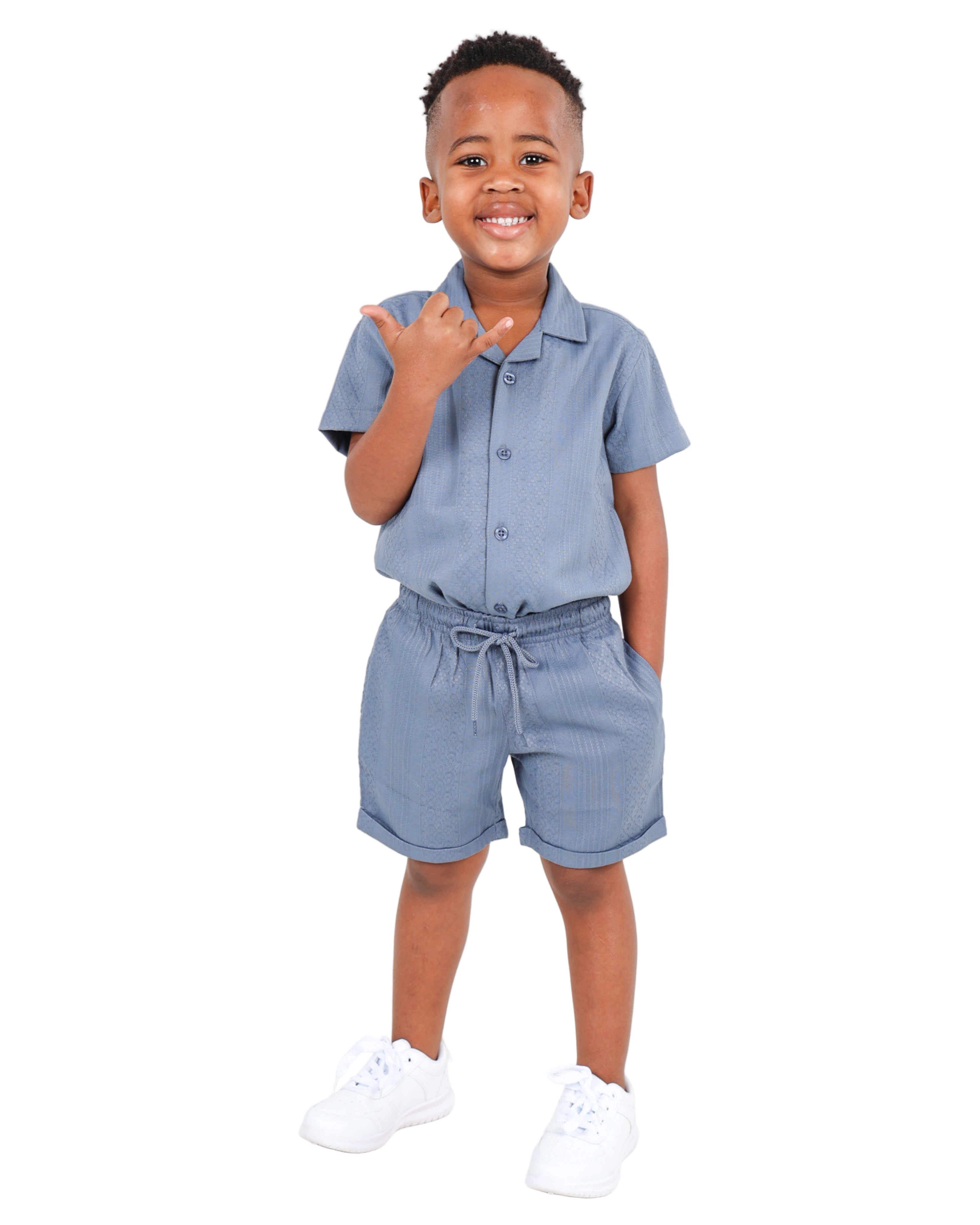 Variegated Jacquard Shorts