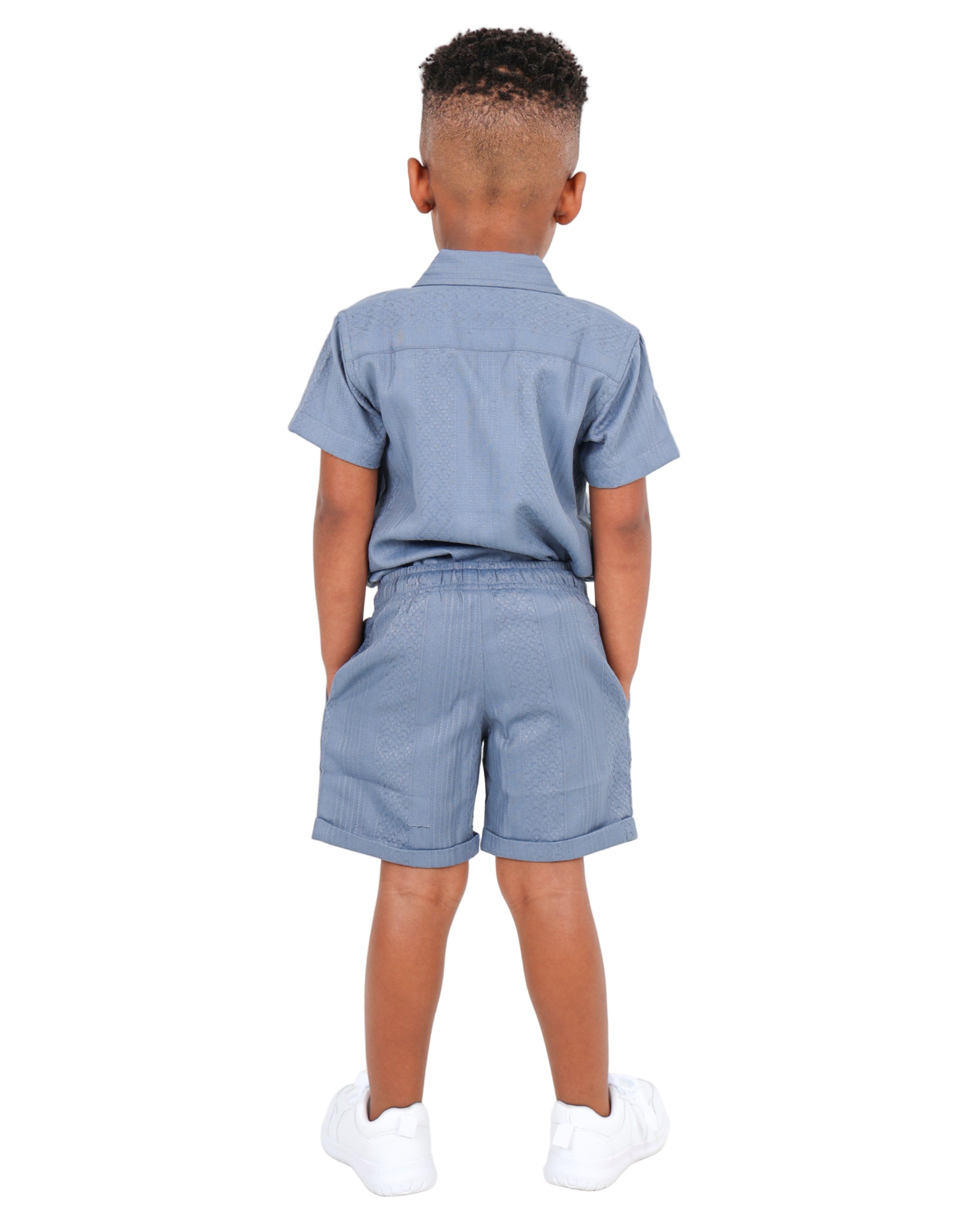 Variegated Jacquard Shorts