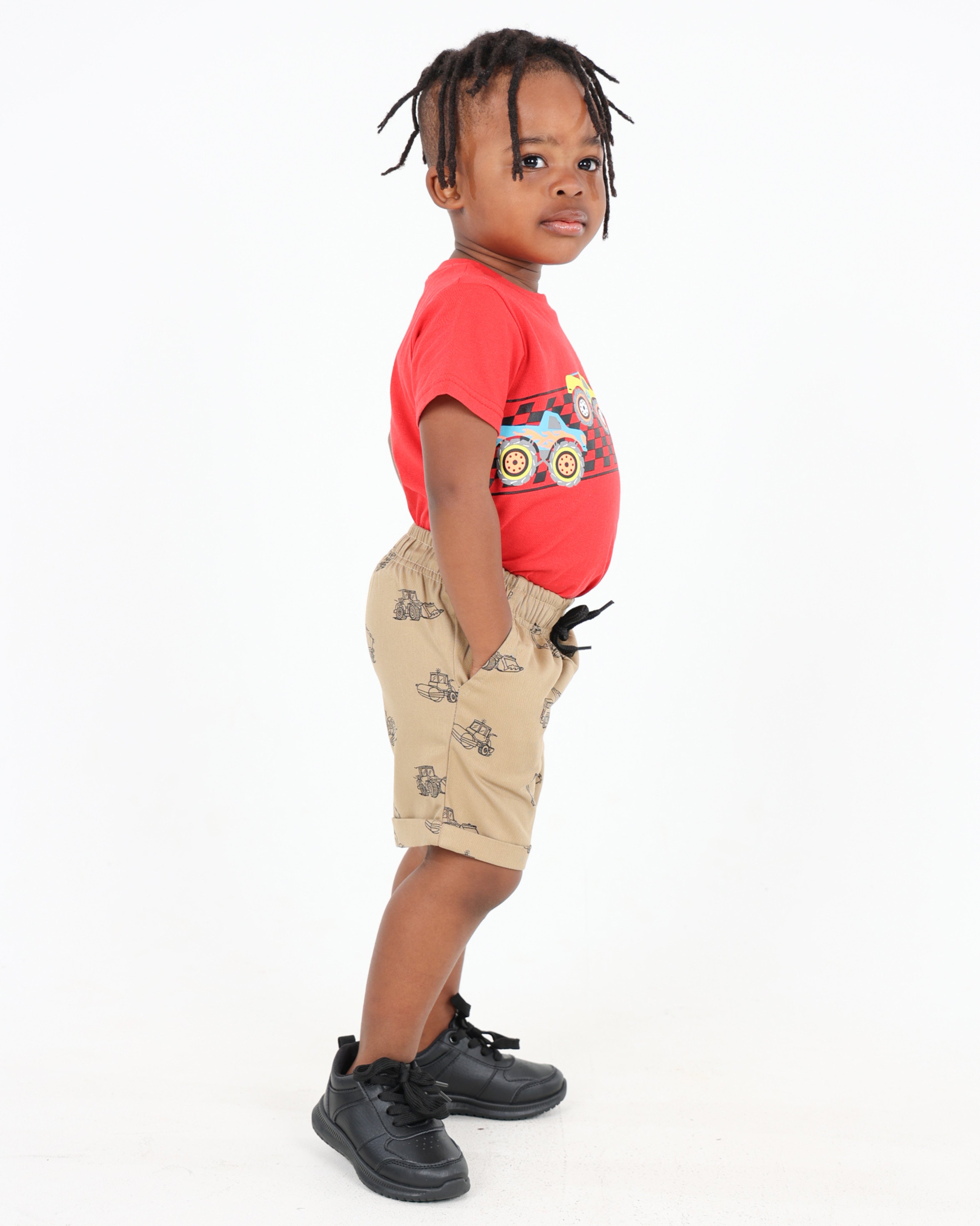 Construction Vehicles Shorts