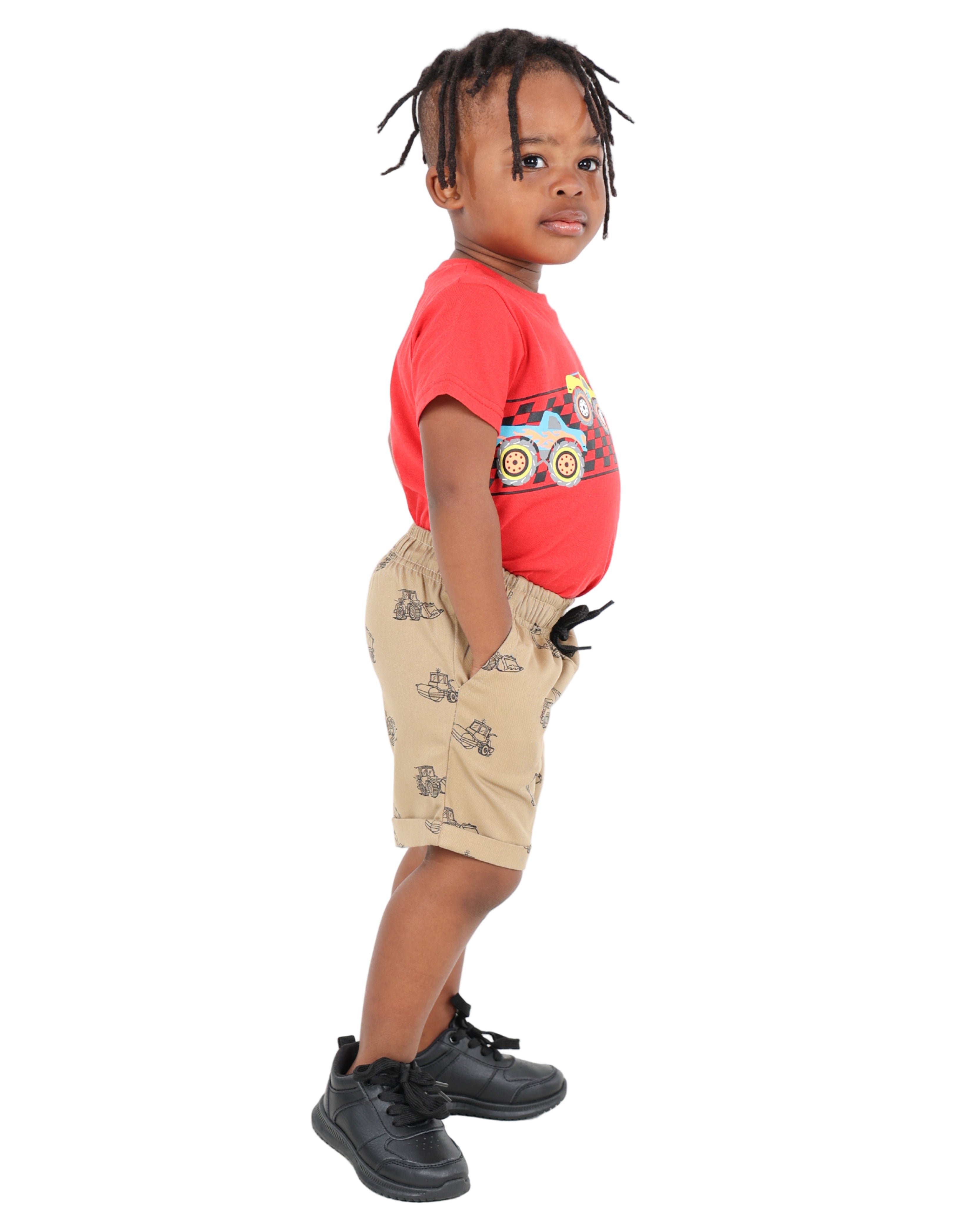 Construction Vehicles Shorts