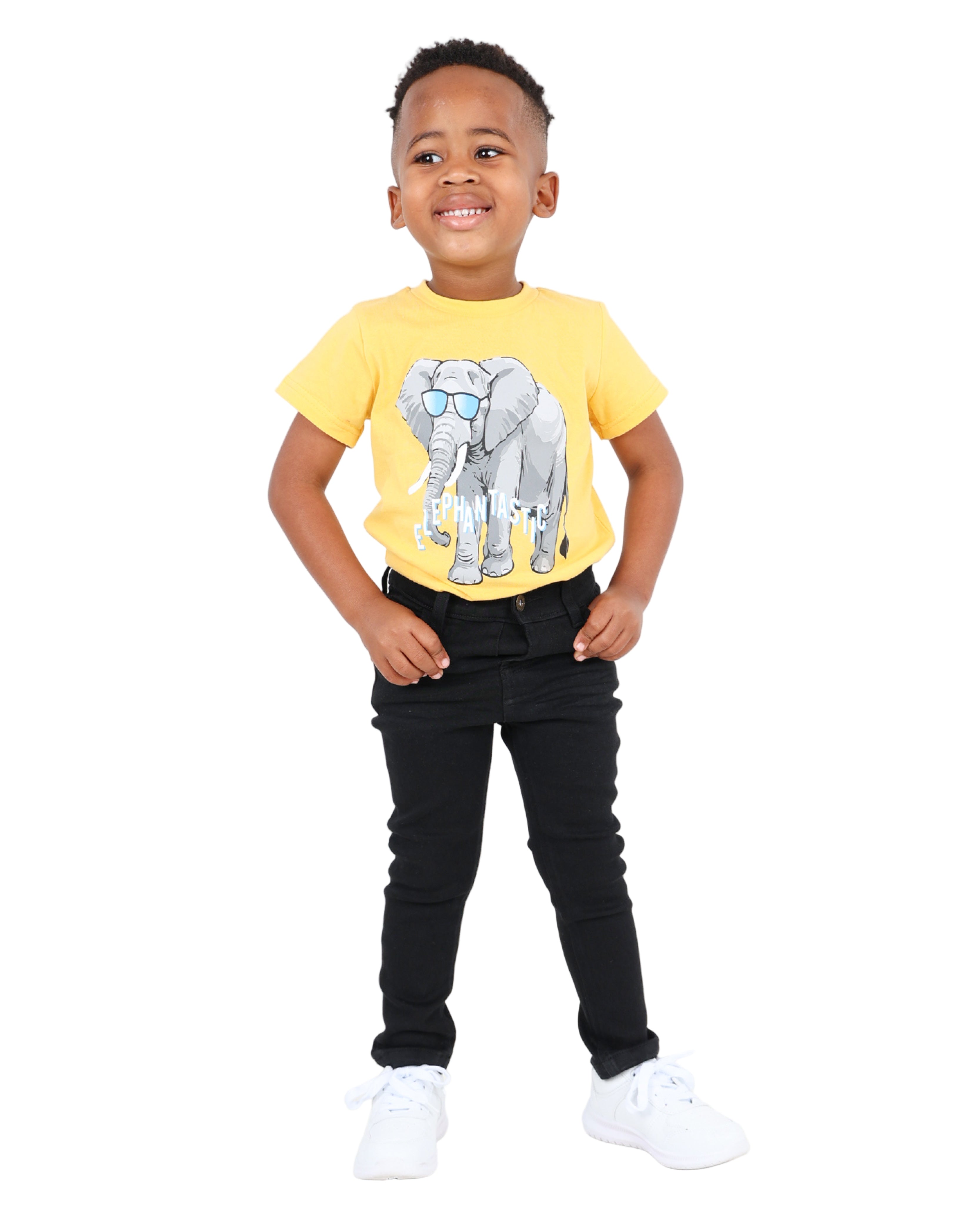 Black Skinny Fit Denim Jeans