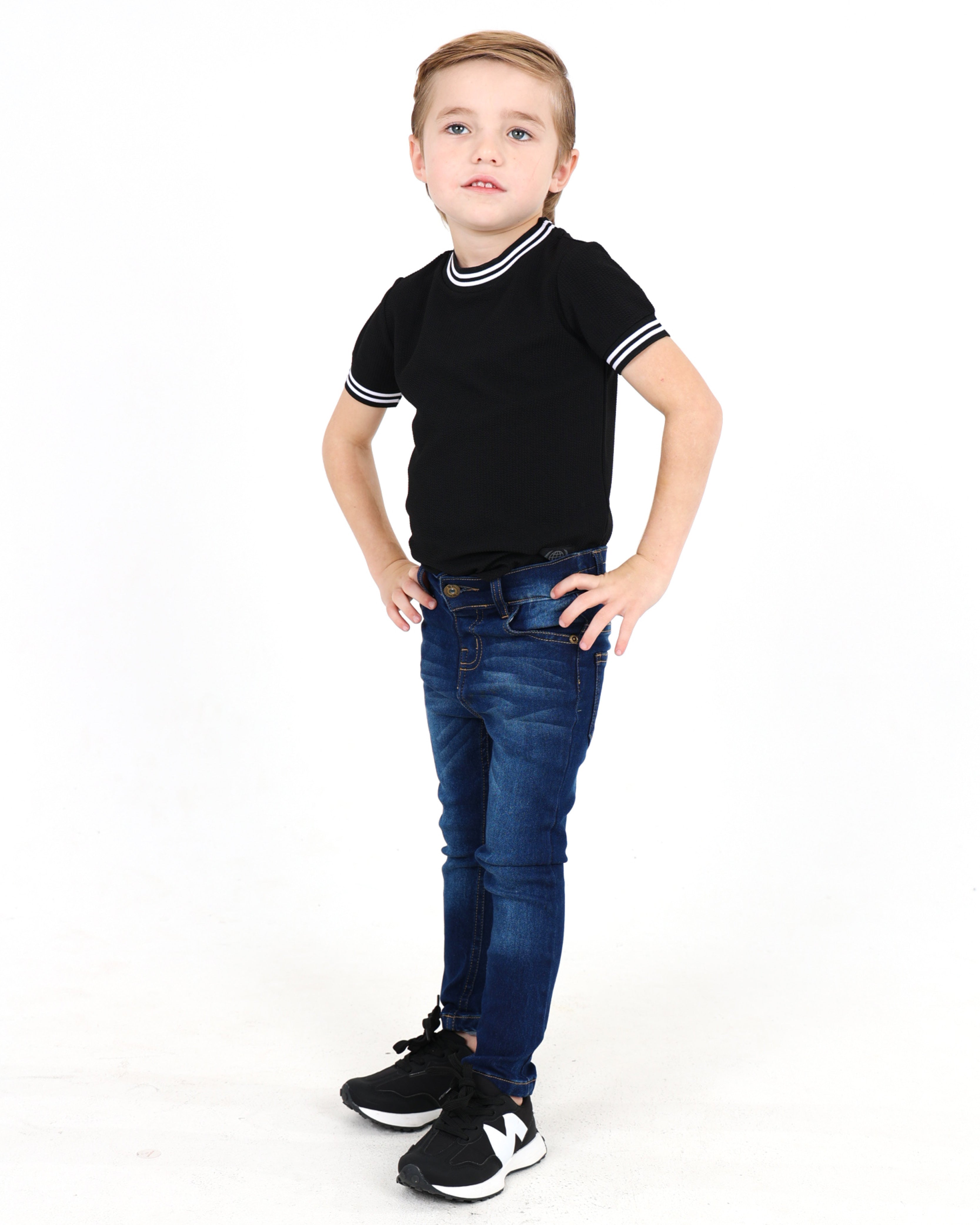 Dark Indigo Skinny Fit Denim Jeans