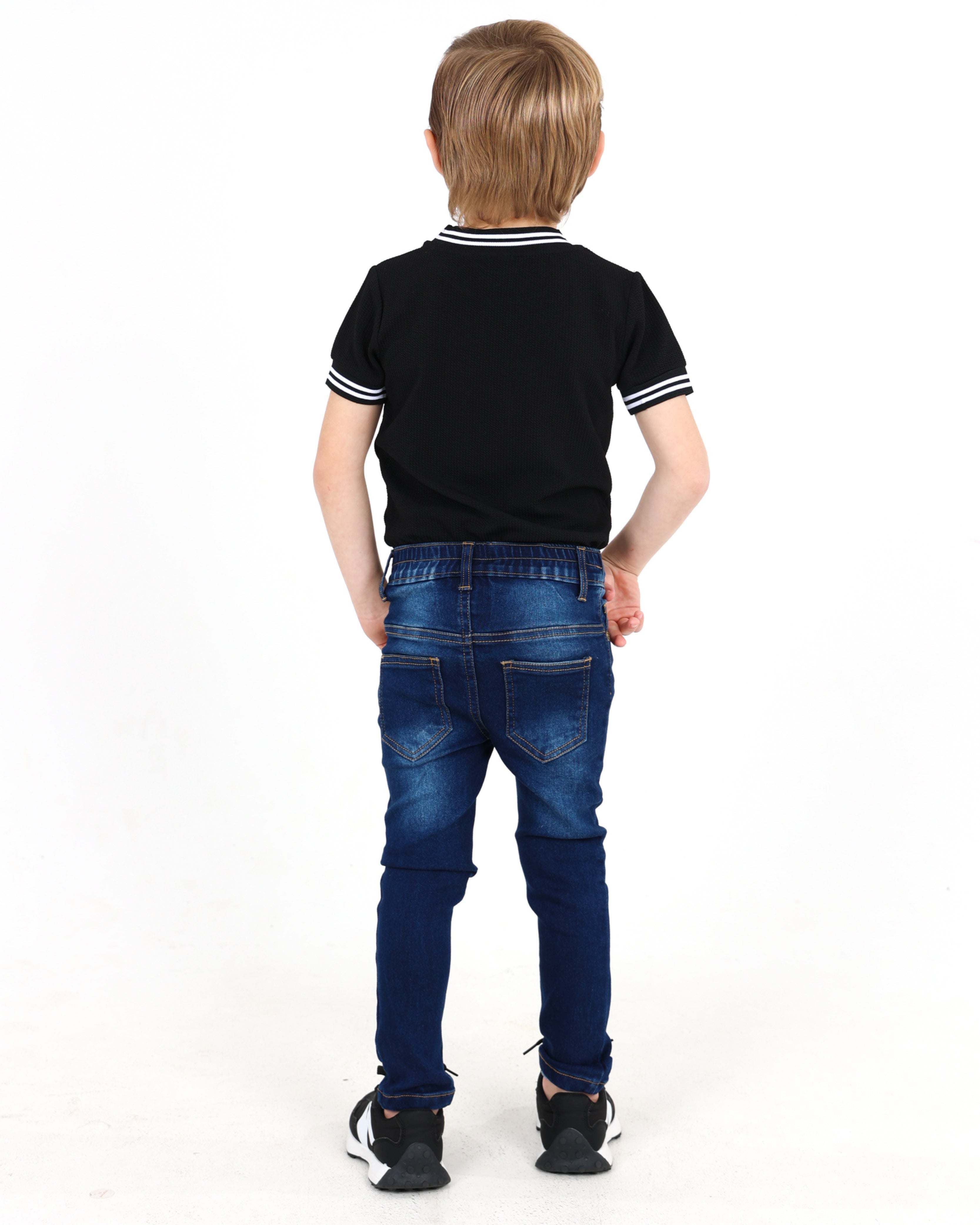 Dark Indigo Skinny Fit Denim Jeans