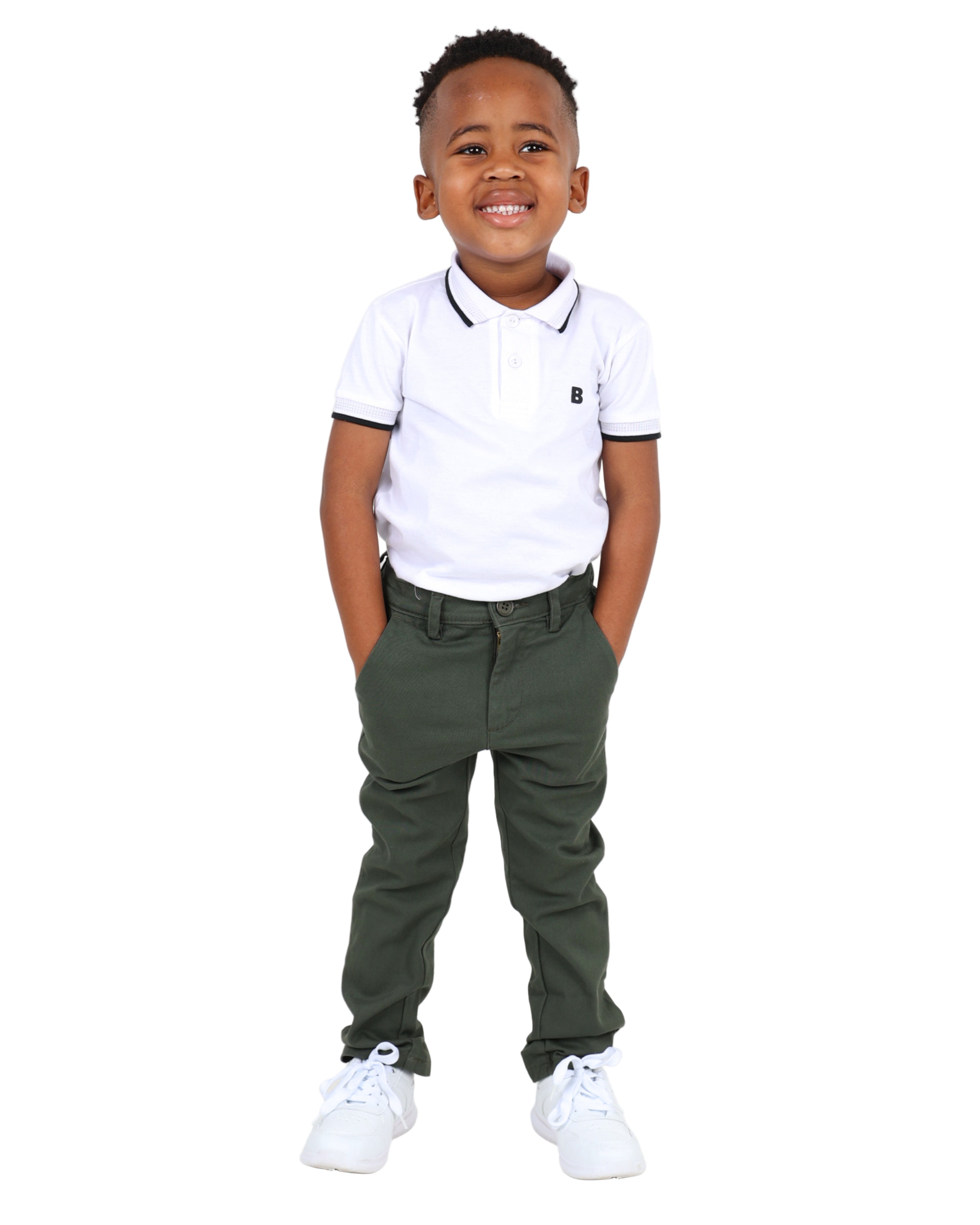 Olive Slim Fit Chinos