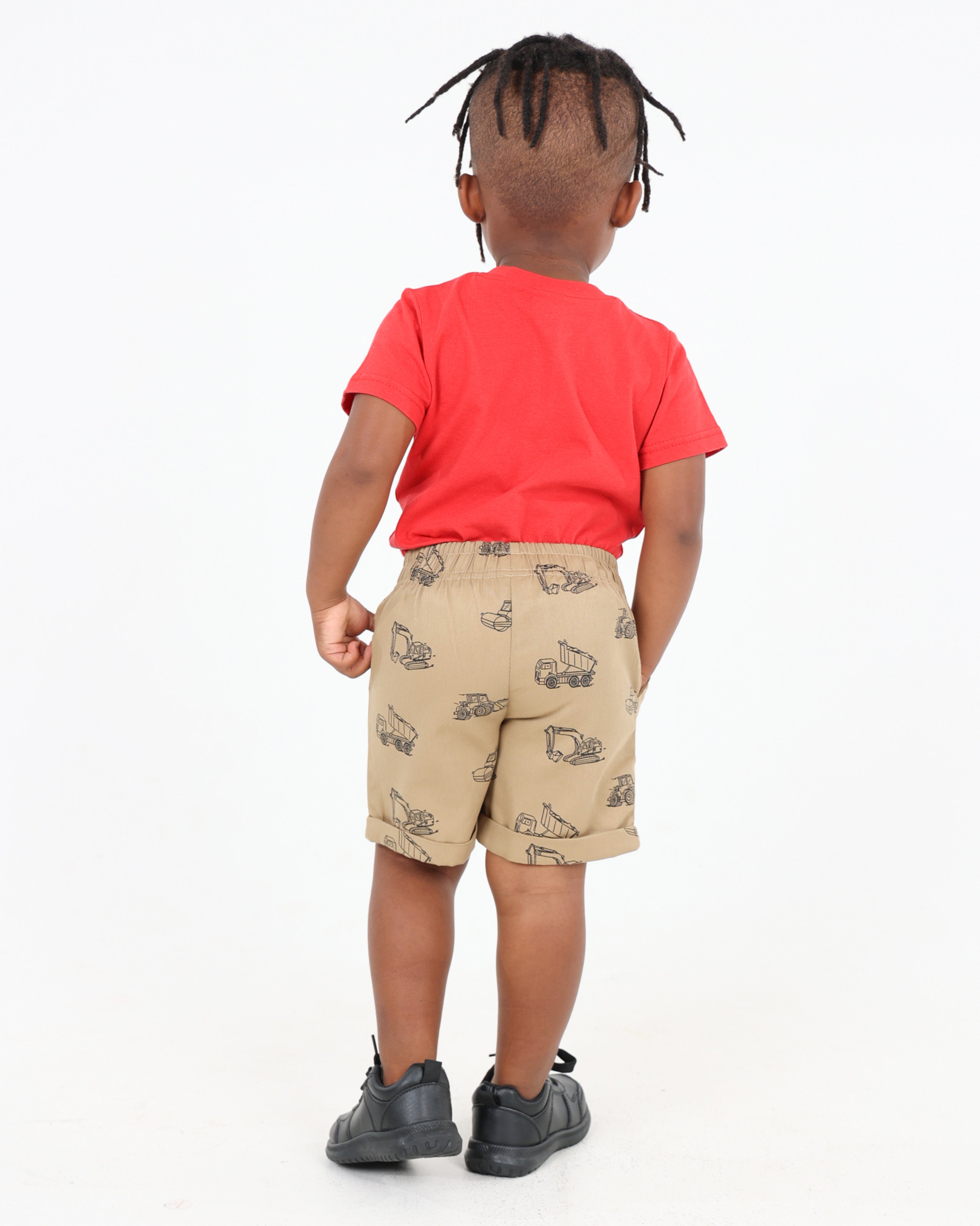 Construction Vehicles Shorts