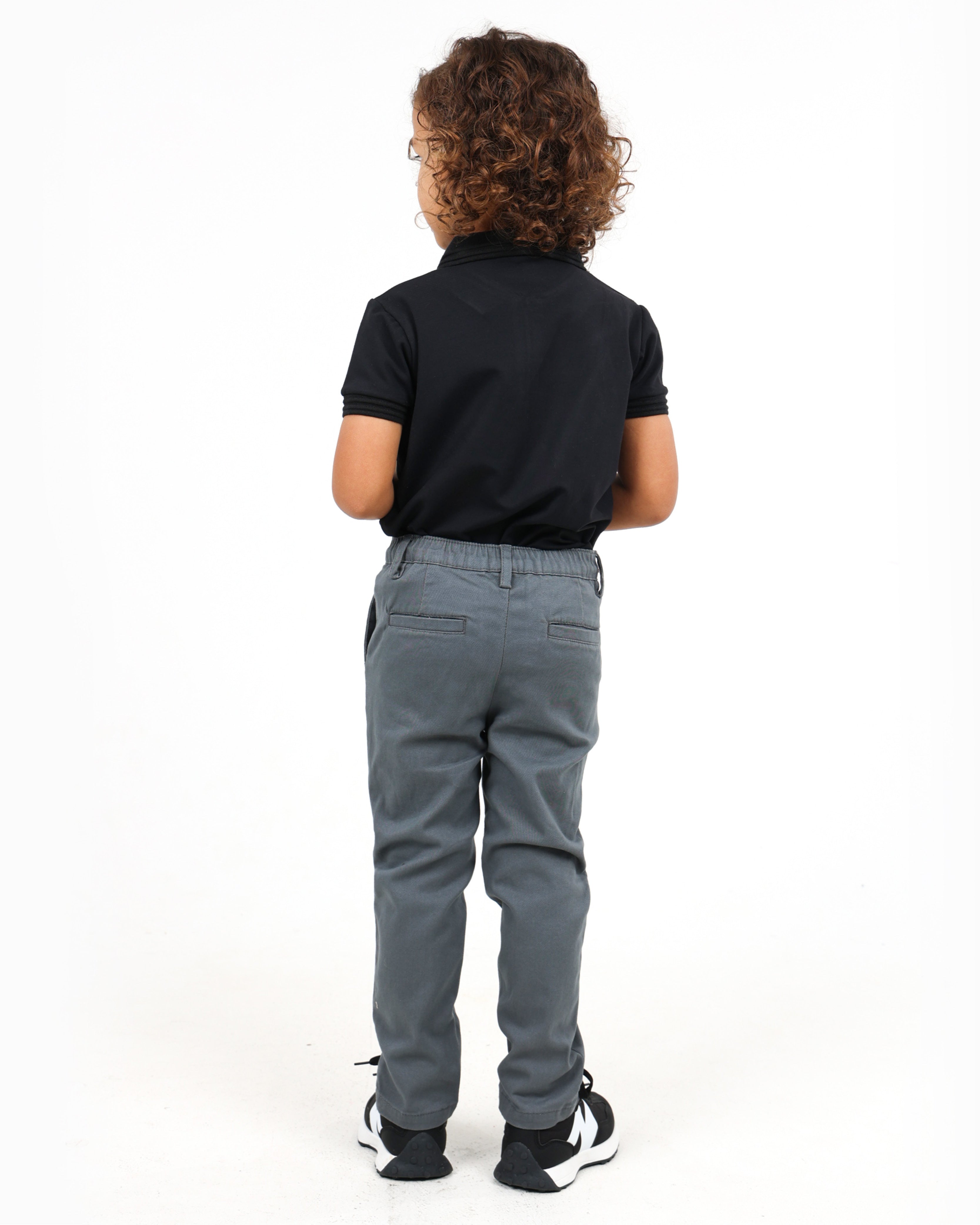 Small Boys Grey Slim Fit Chinos