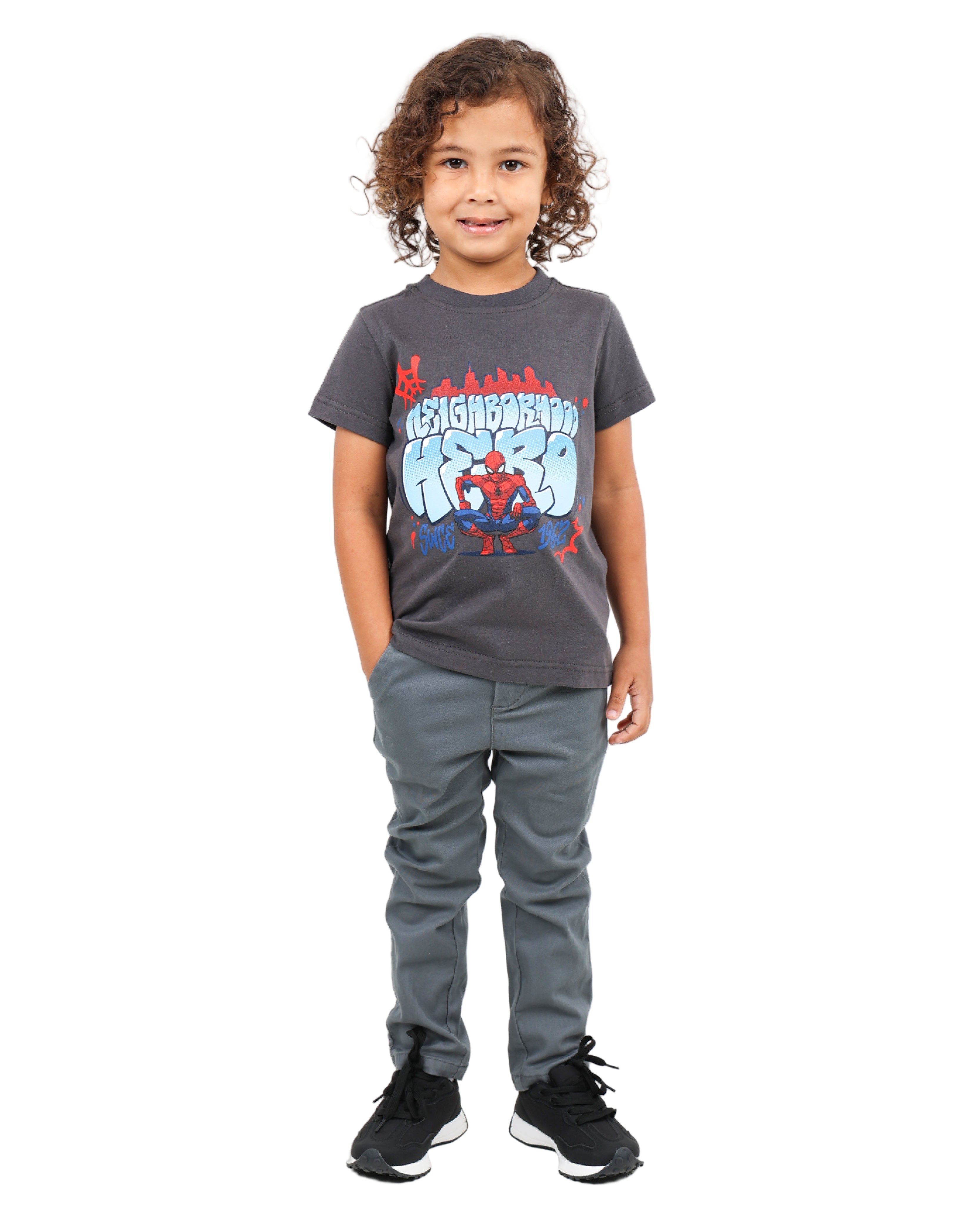 Short Sleeve Spiderman T-Shirt