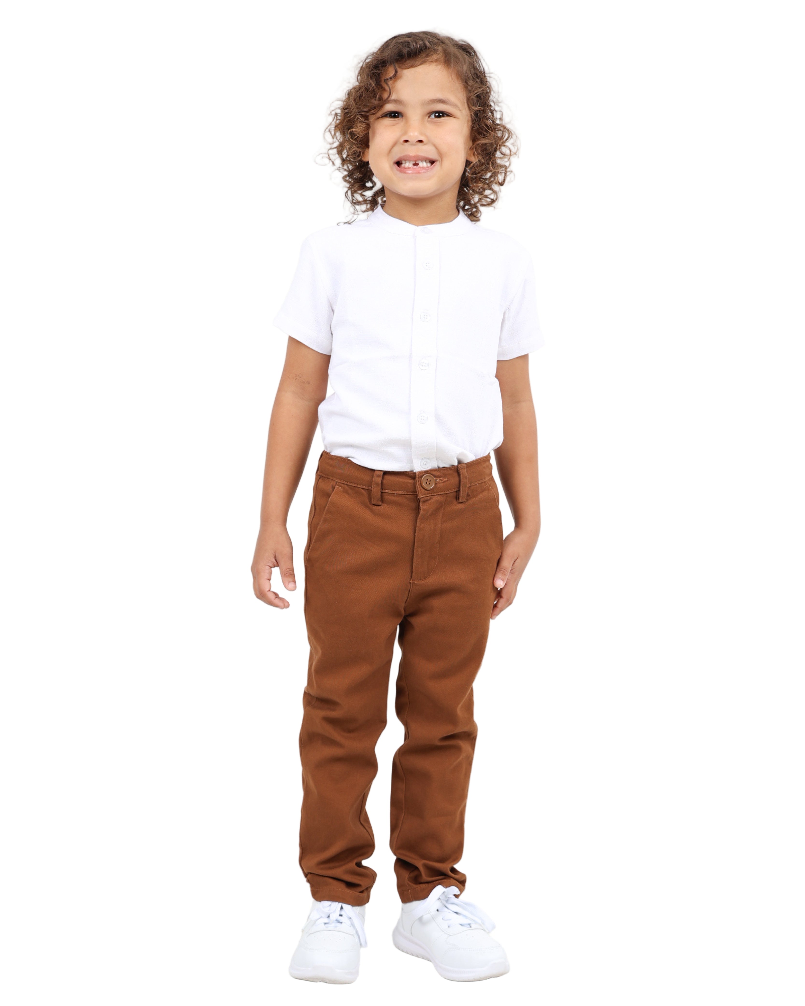Tobacco Slim Fit Chinos