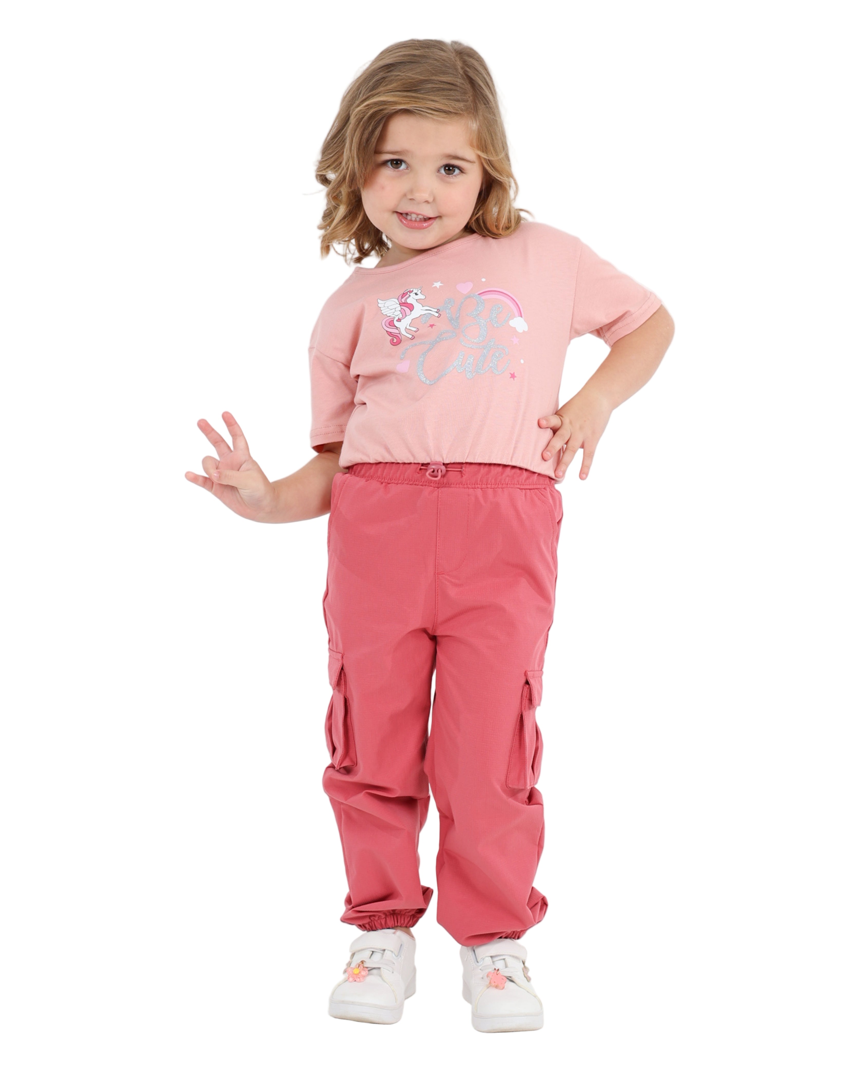 Pull Up Berry Cargo Pants