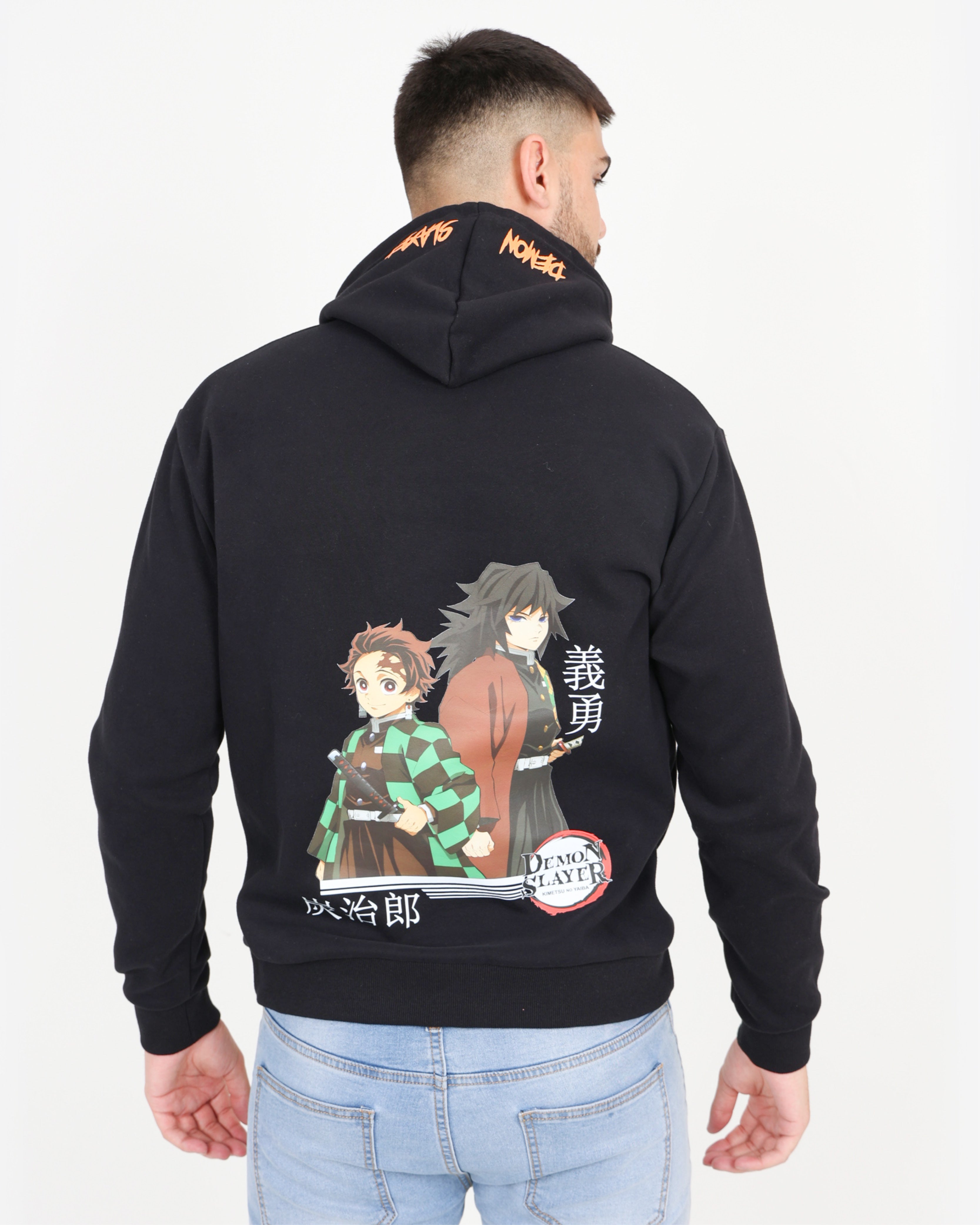 Long Sleeve Demon Slayer Hoodie