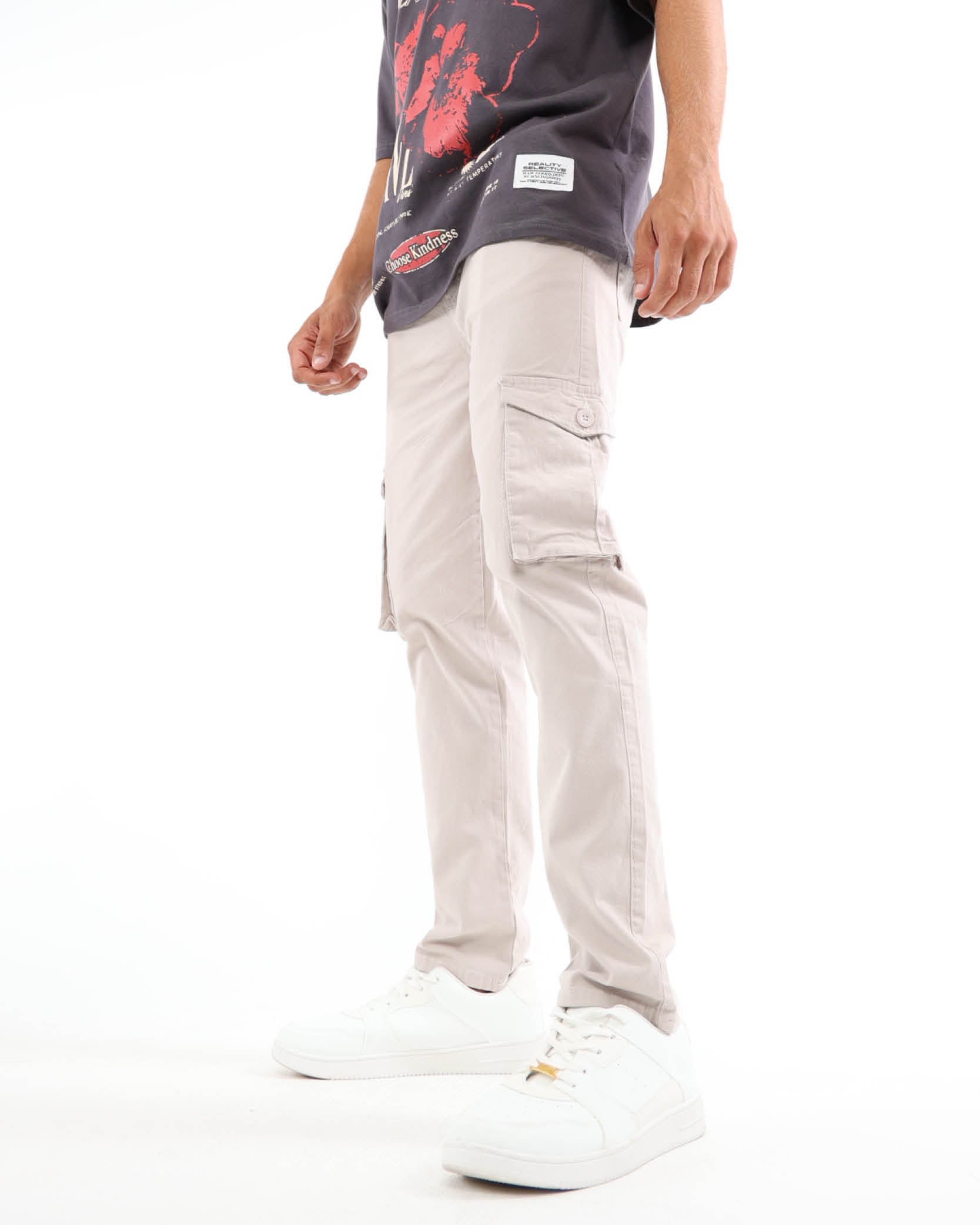 Twill Stretch Cargo Pants