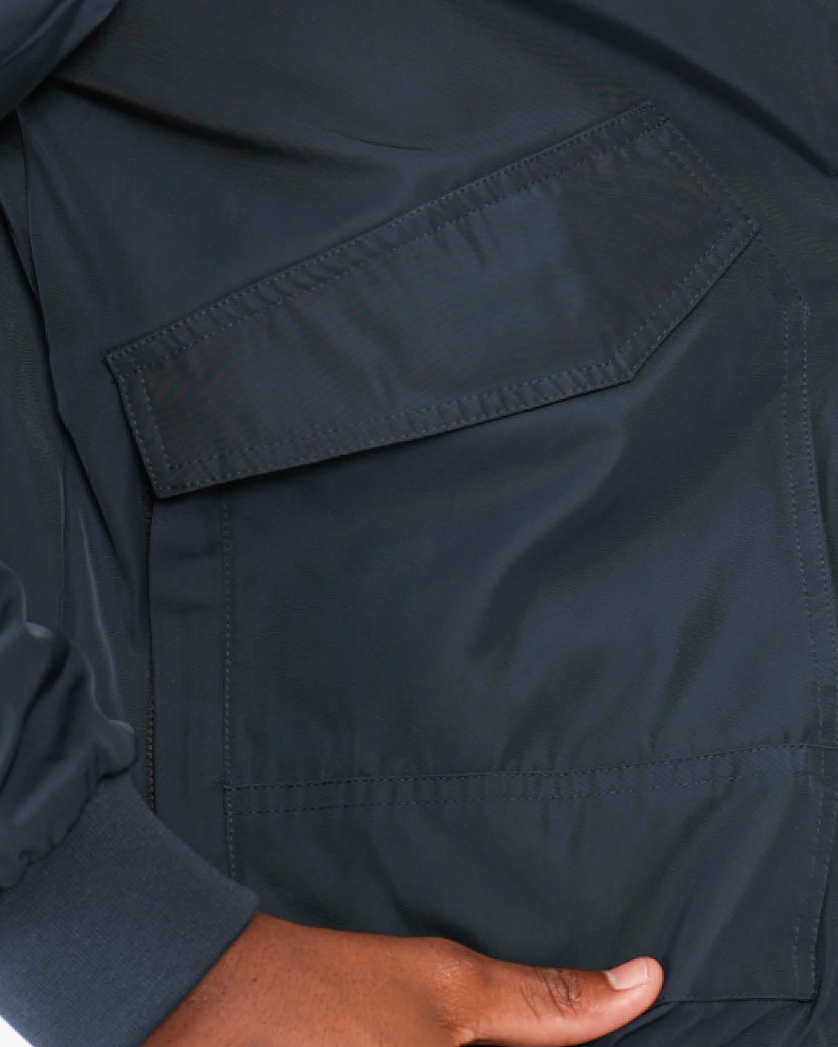 Navy Lightweight Bomber Jacket