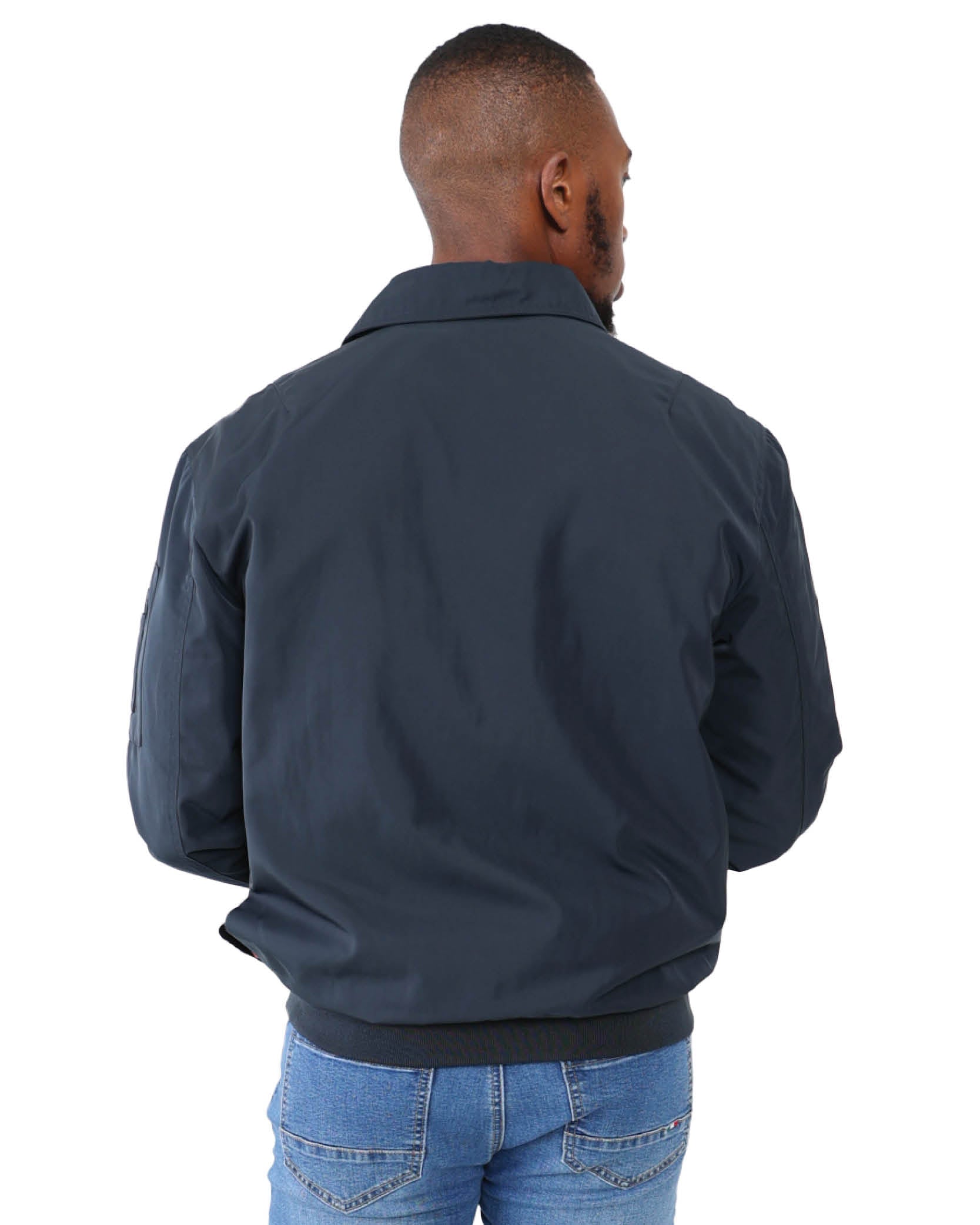 Navy Lightweight Bomber Jacket
