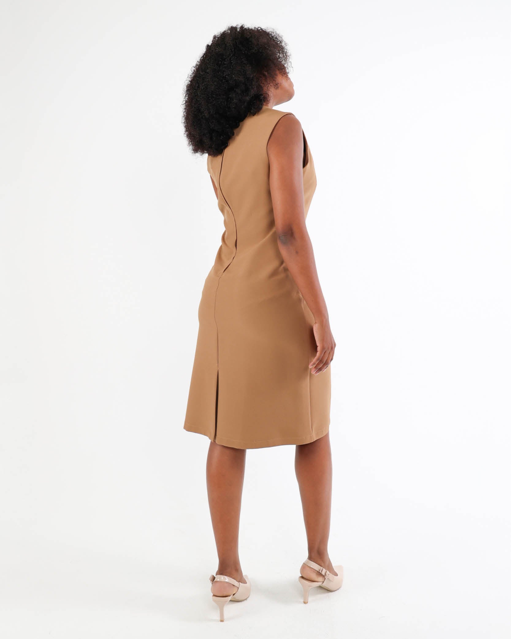 Sleeveless Sheath Dress