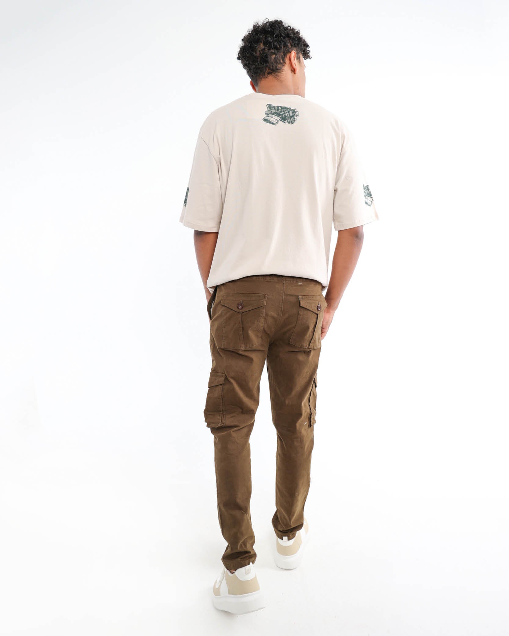 Twill Stretch Cargo Pants