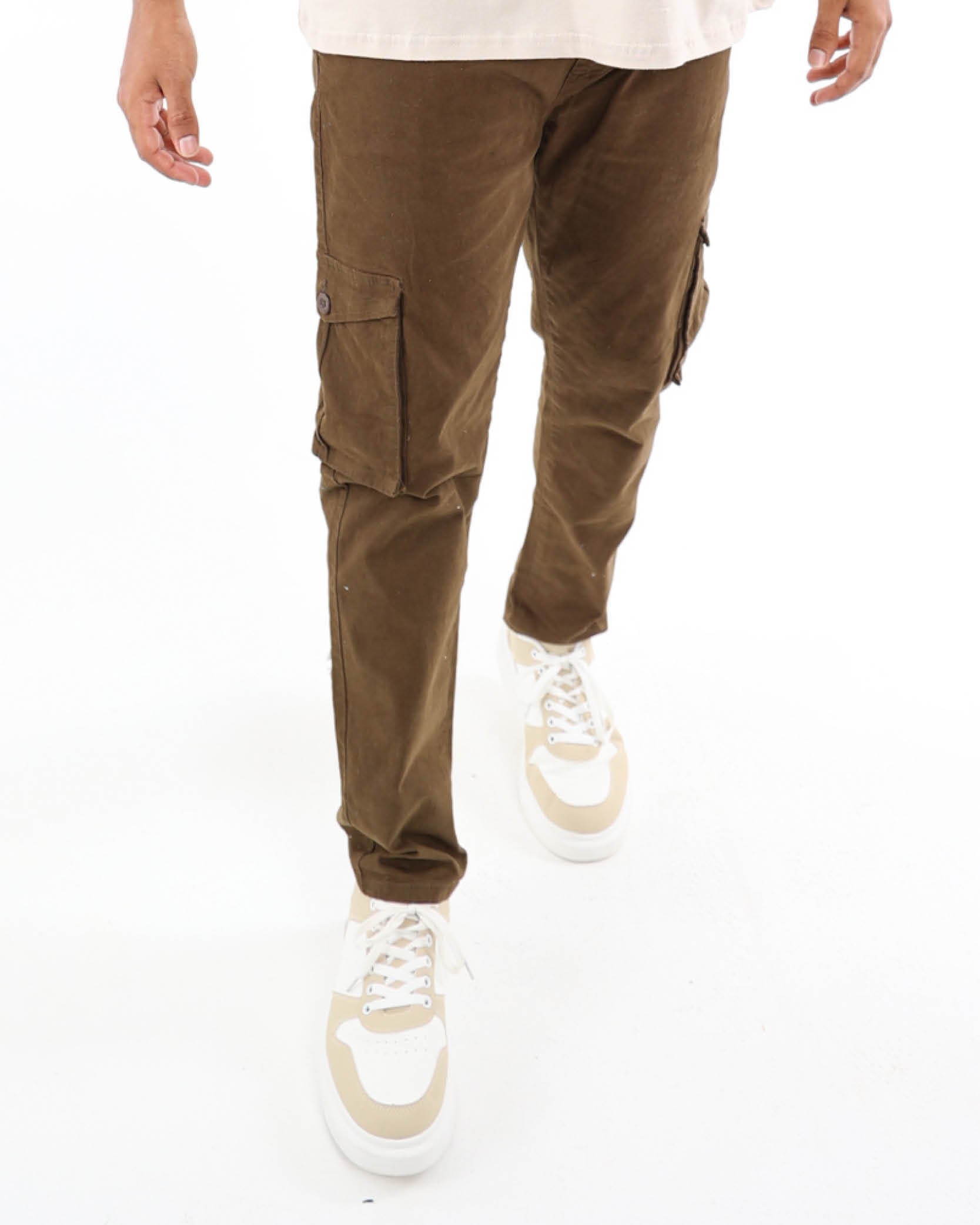 Twill Stretch Cargo Pants