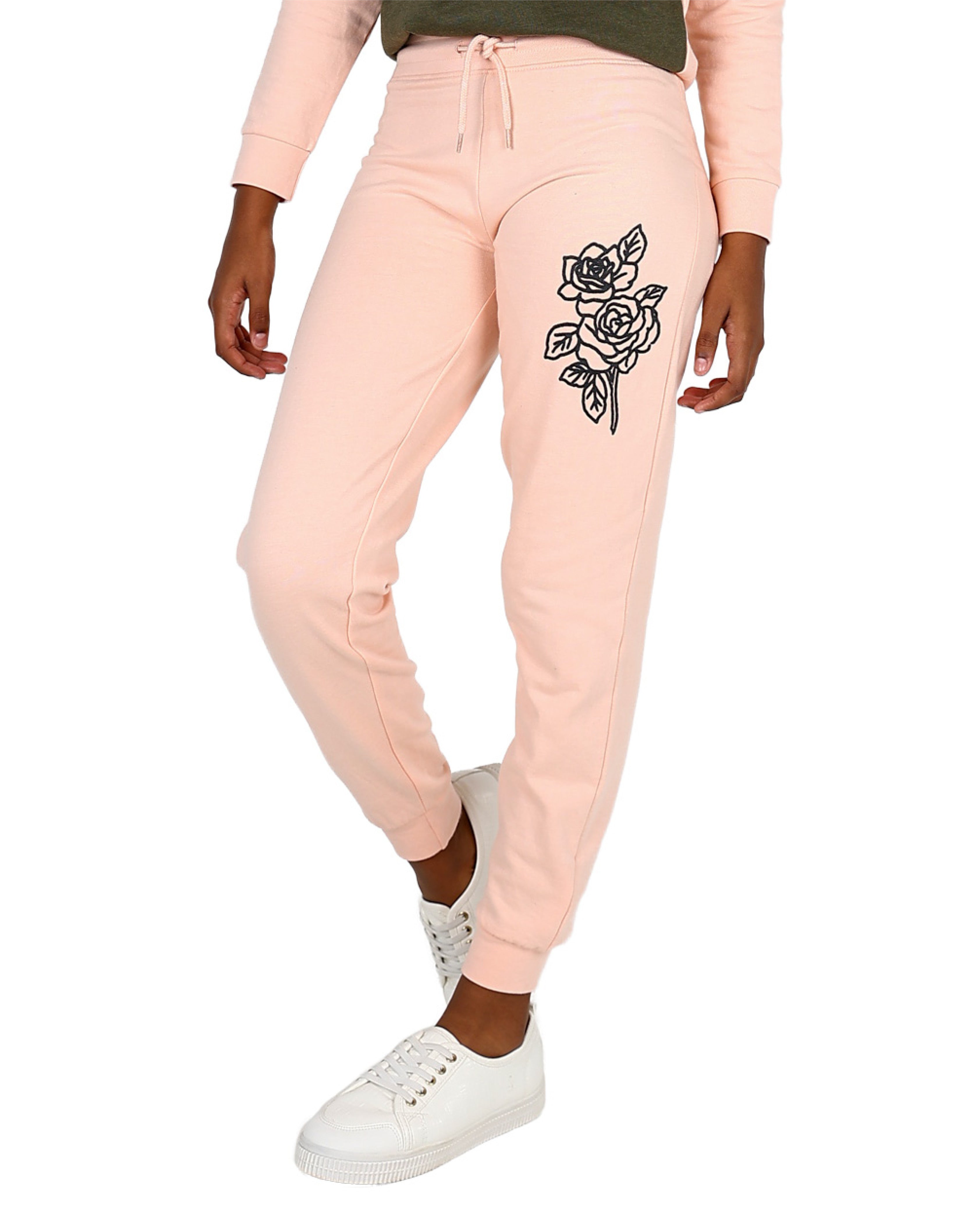 2 Pack Rose Graphic Print Active Pants