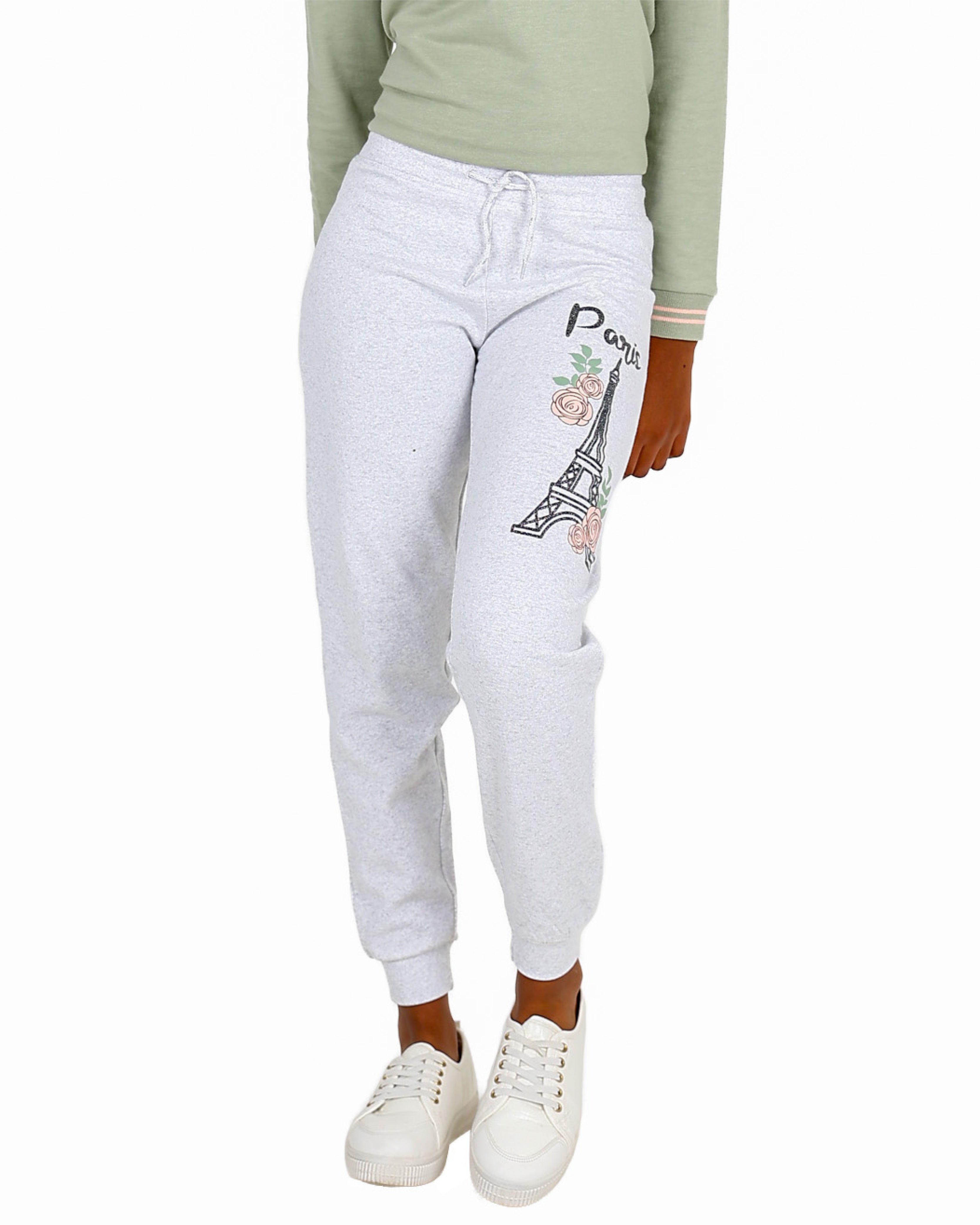 2 Pack Paris Graphic Print Active Pants