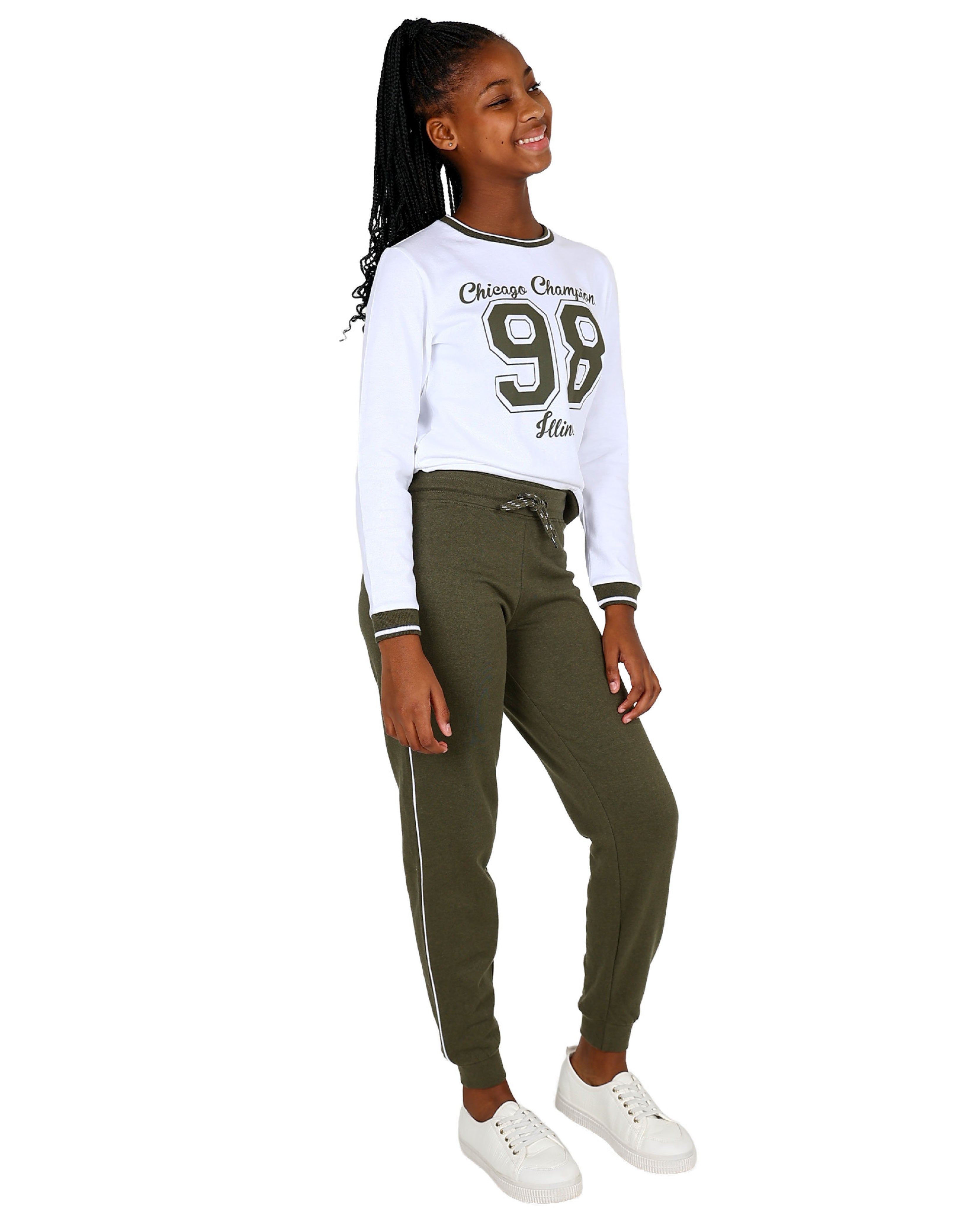 Olive Chicago Champions Graphic Tracksuit