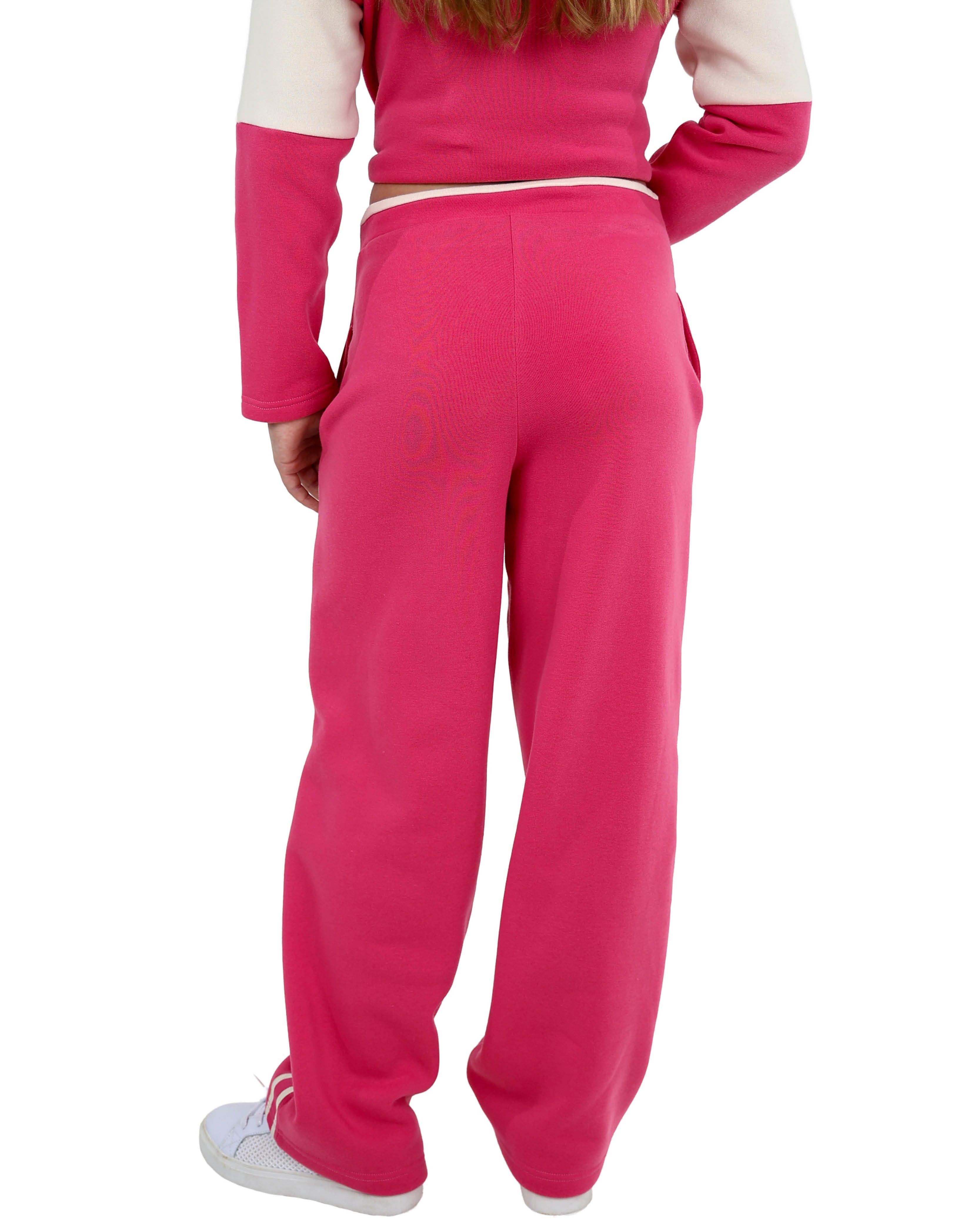 Cerise Wide Leg Active Pants