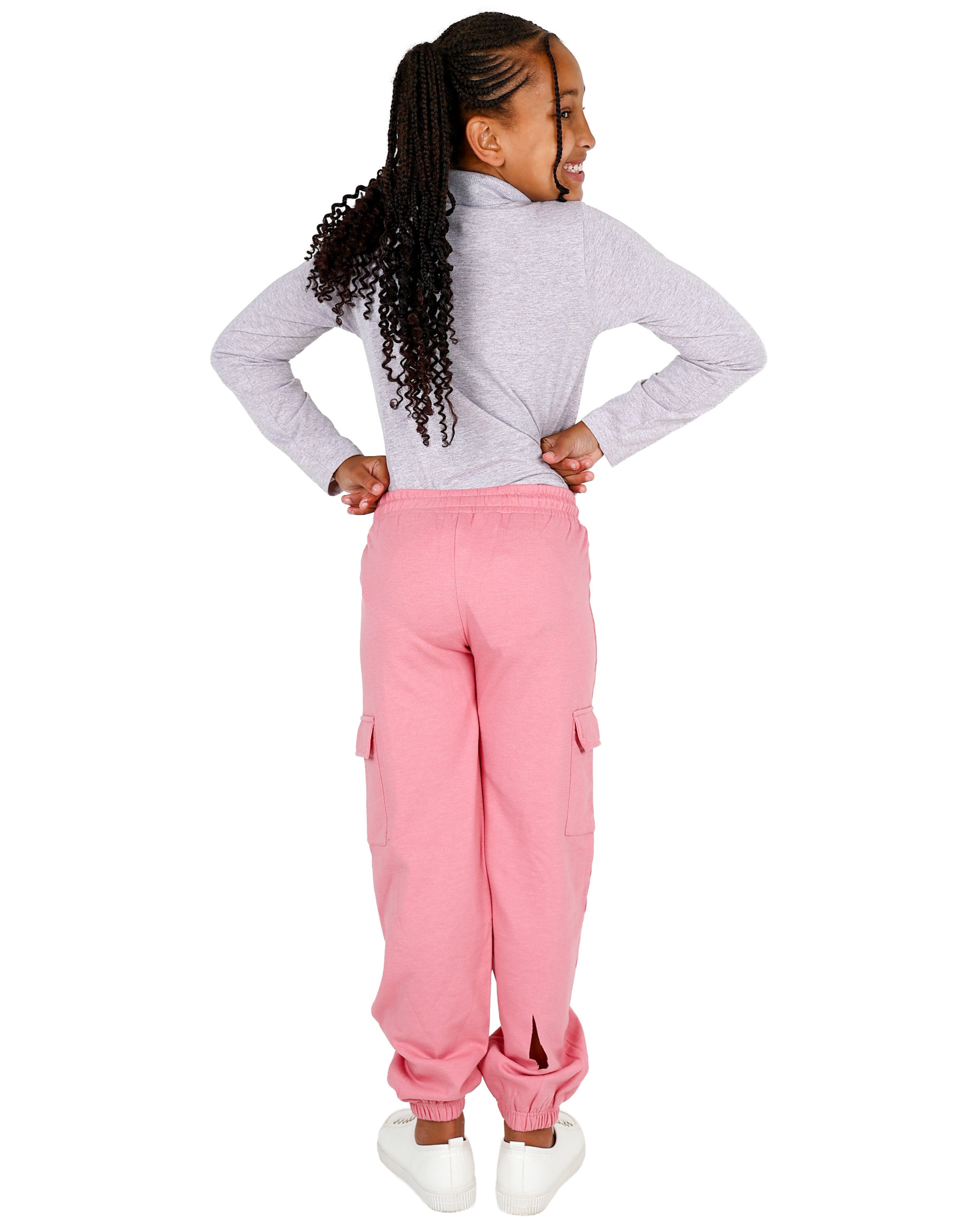 Pink Active Cargo Pants