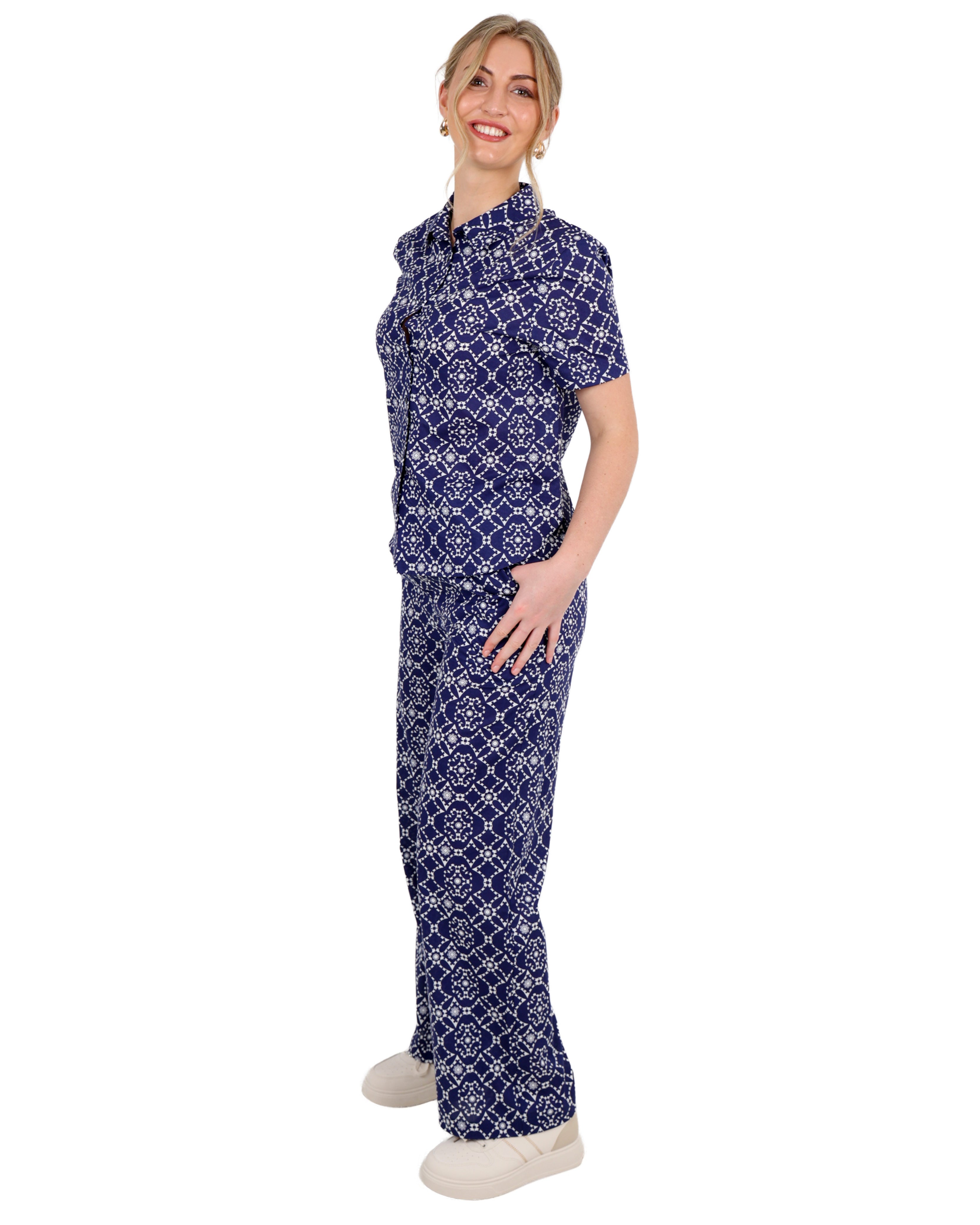 Cotton Arlo Pull-On Pants