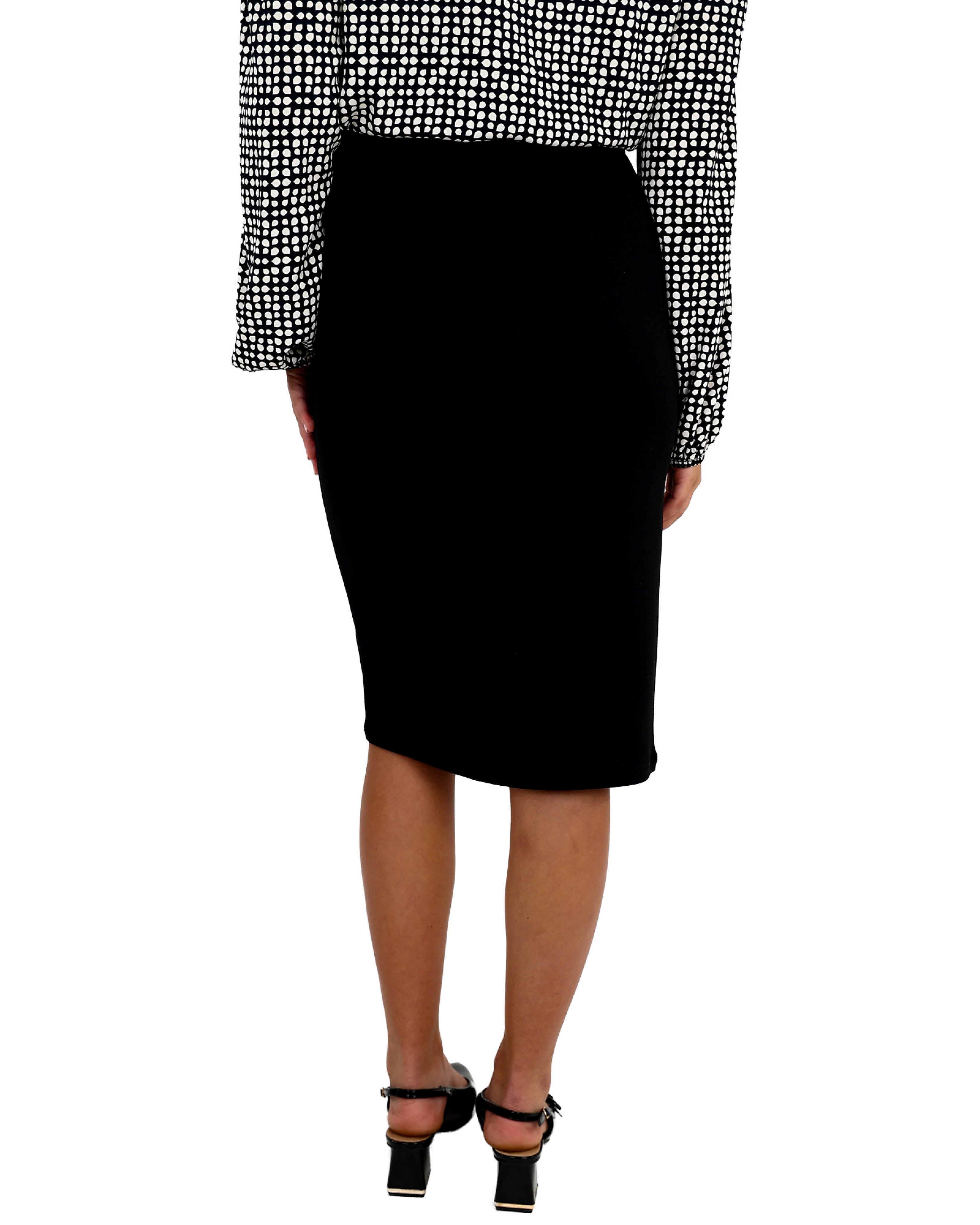 Classic Black Tube Skirt