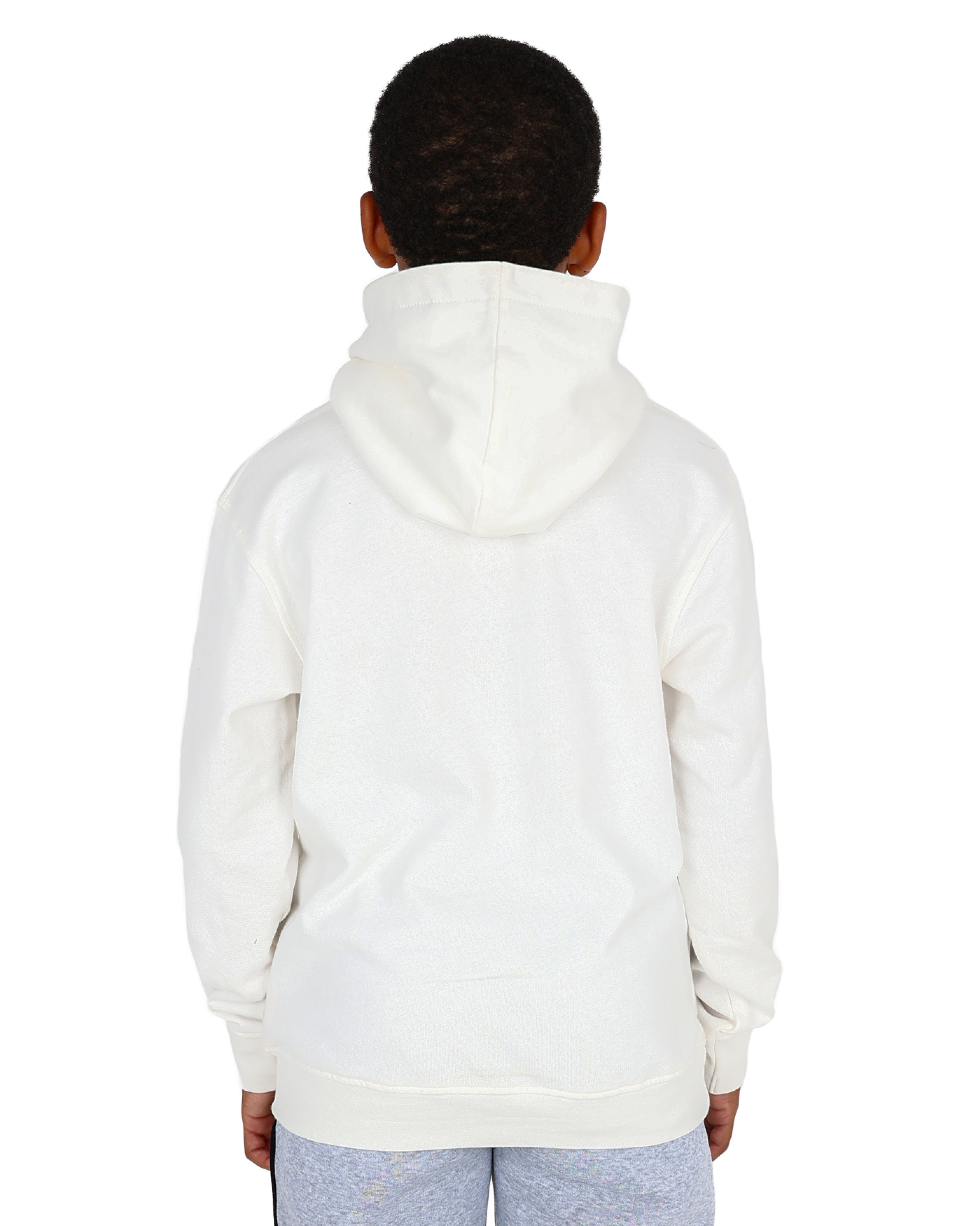 "Get Real" Graphic Print Cotton Hoodie