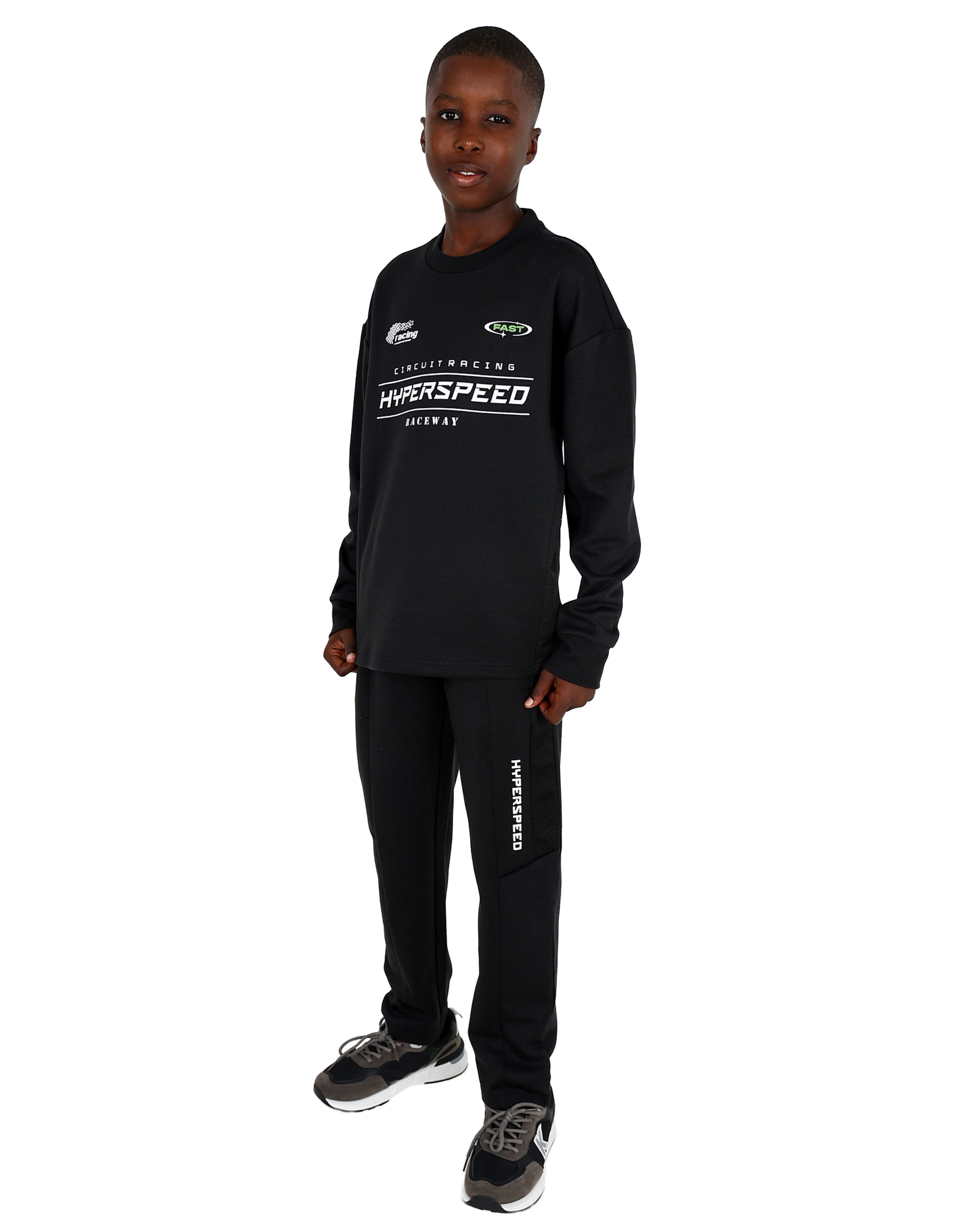 Hyperspeed Graphic Print Joggers