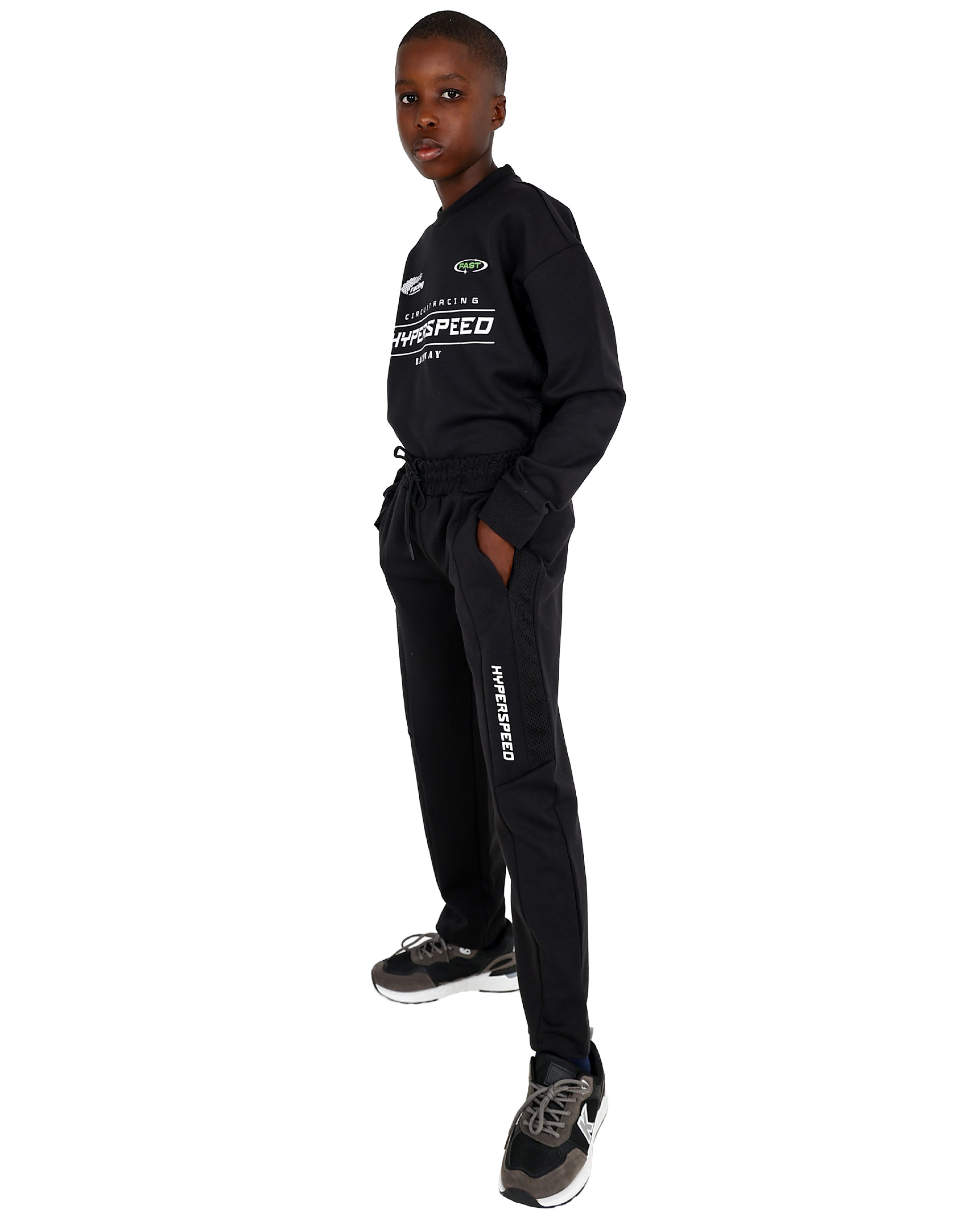 Hyperspeed Graphic Print Joggers