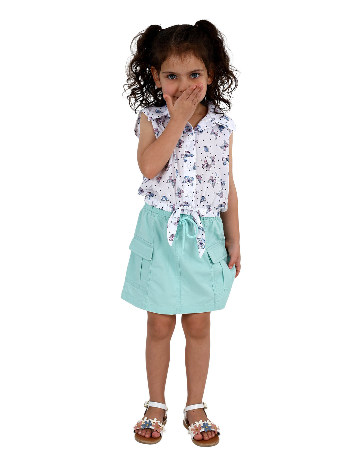 Elasticated Cargo Skirt