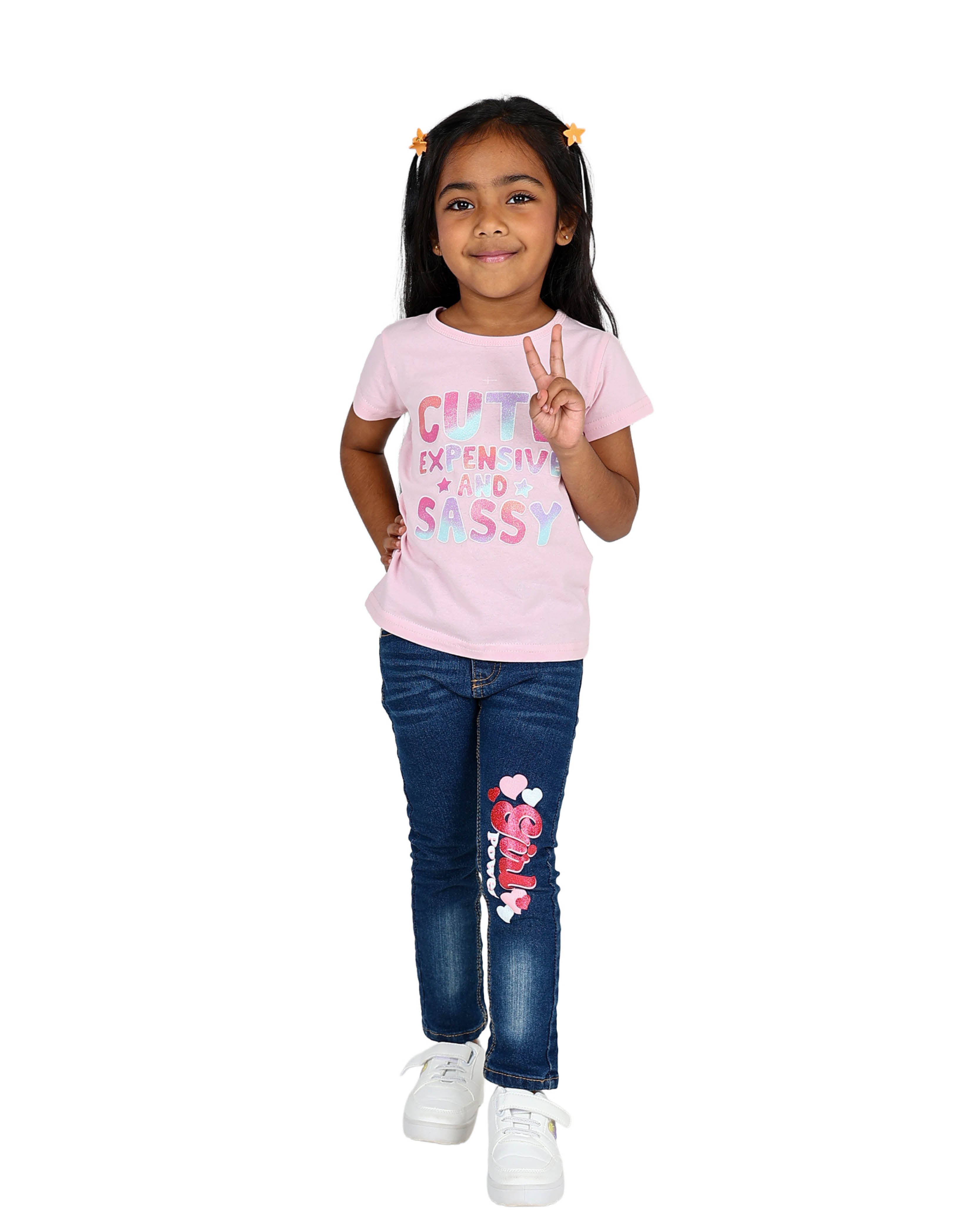 Cute Graphic Print Short Sleeve T-Shirt