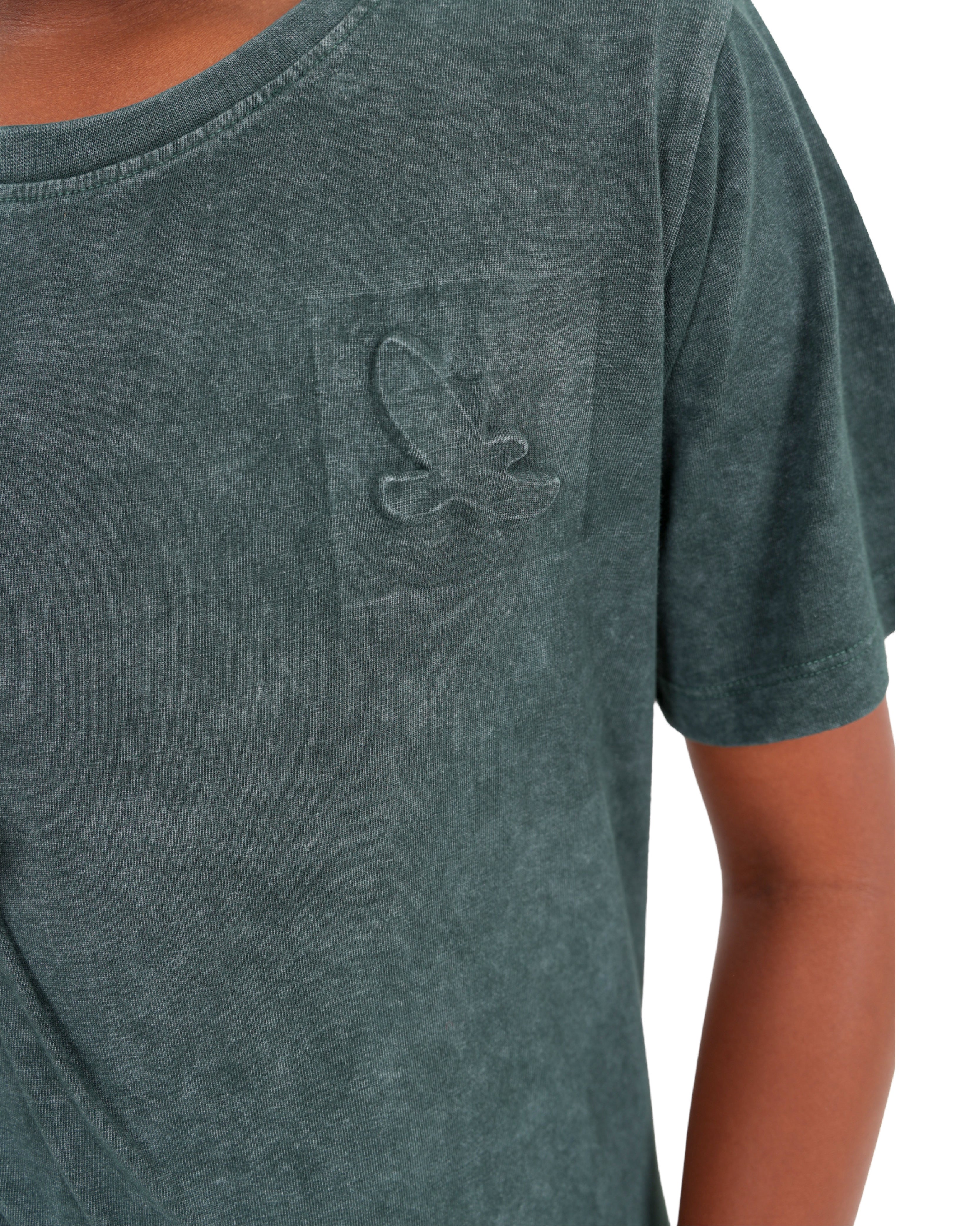 Short Sleeve Embossed Radar T-Shirt