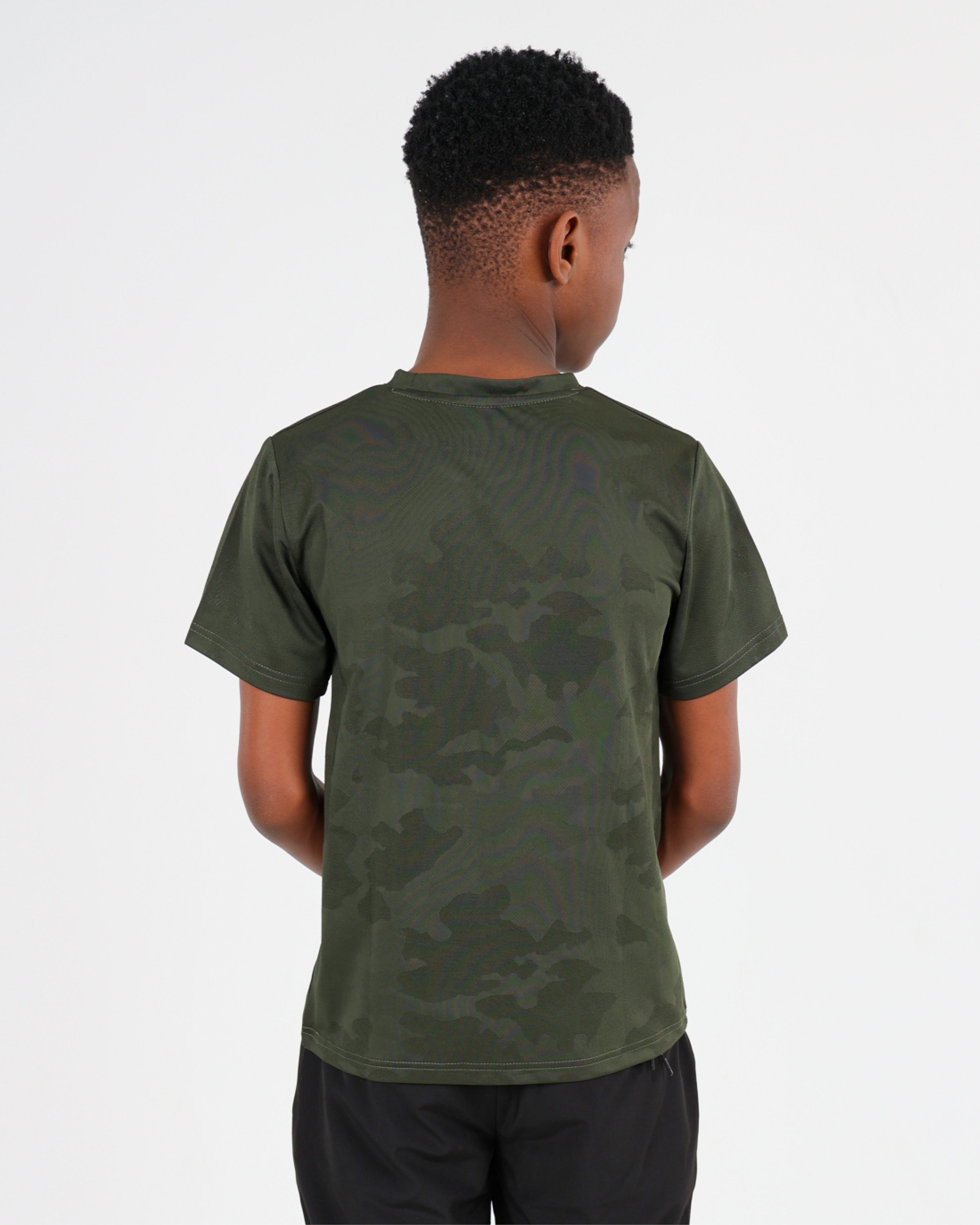 Boys Short Sleeve Athleisure Textured T-Shirt