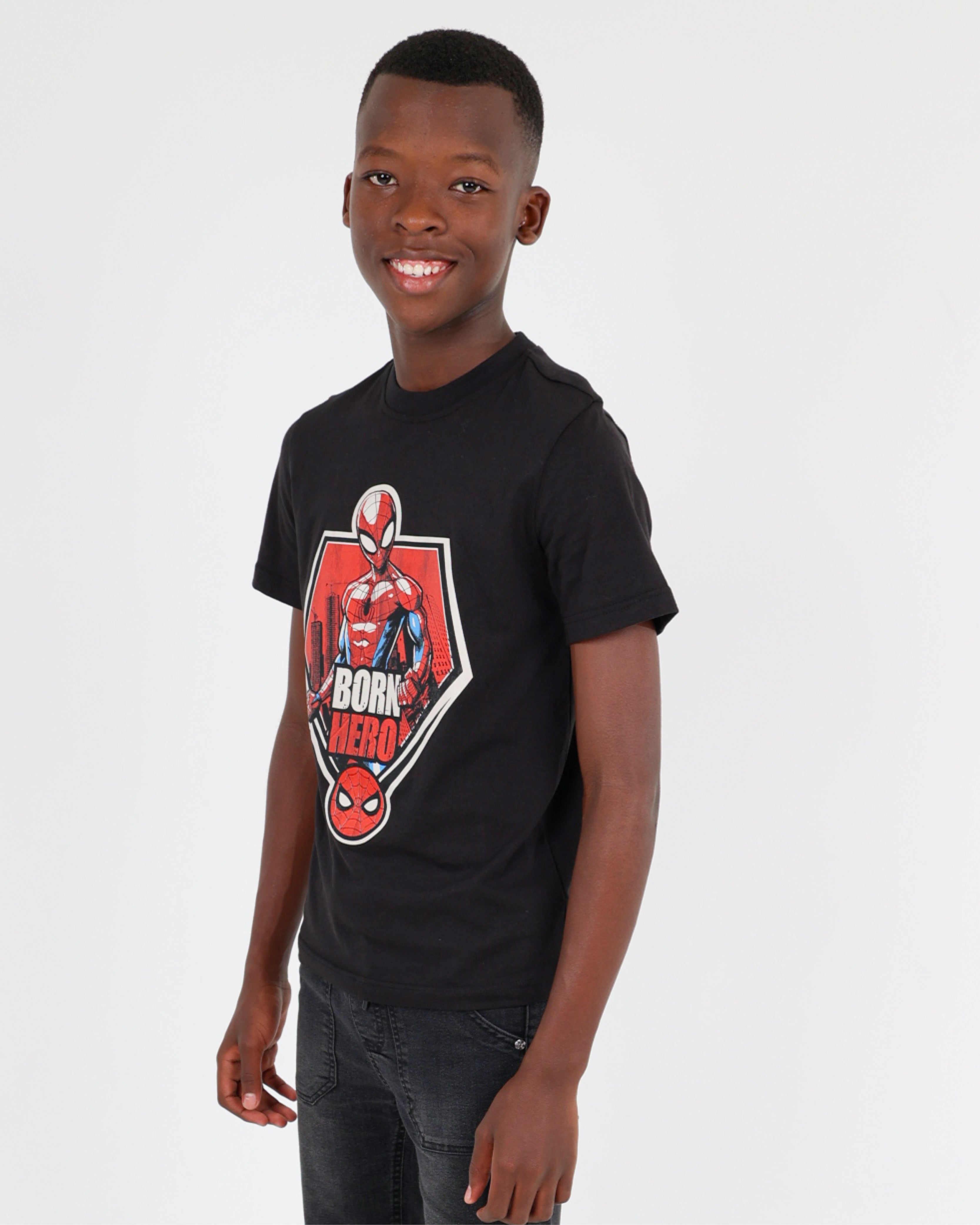 Short Sleeve Spiderman T-Shirt
